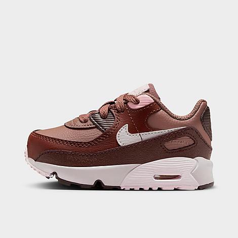 Shop Nike Kids' Toddler Air Max 90 Casual Shoes In Smokey Mauve/platinum Violet/dark Peony/earth