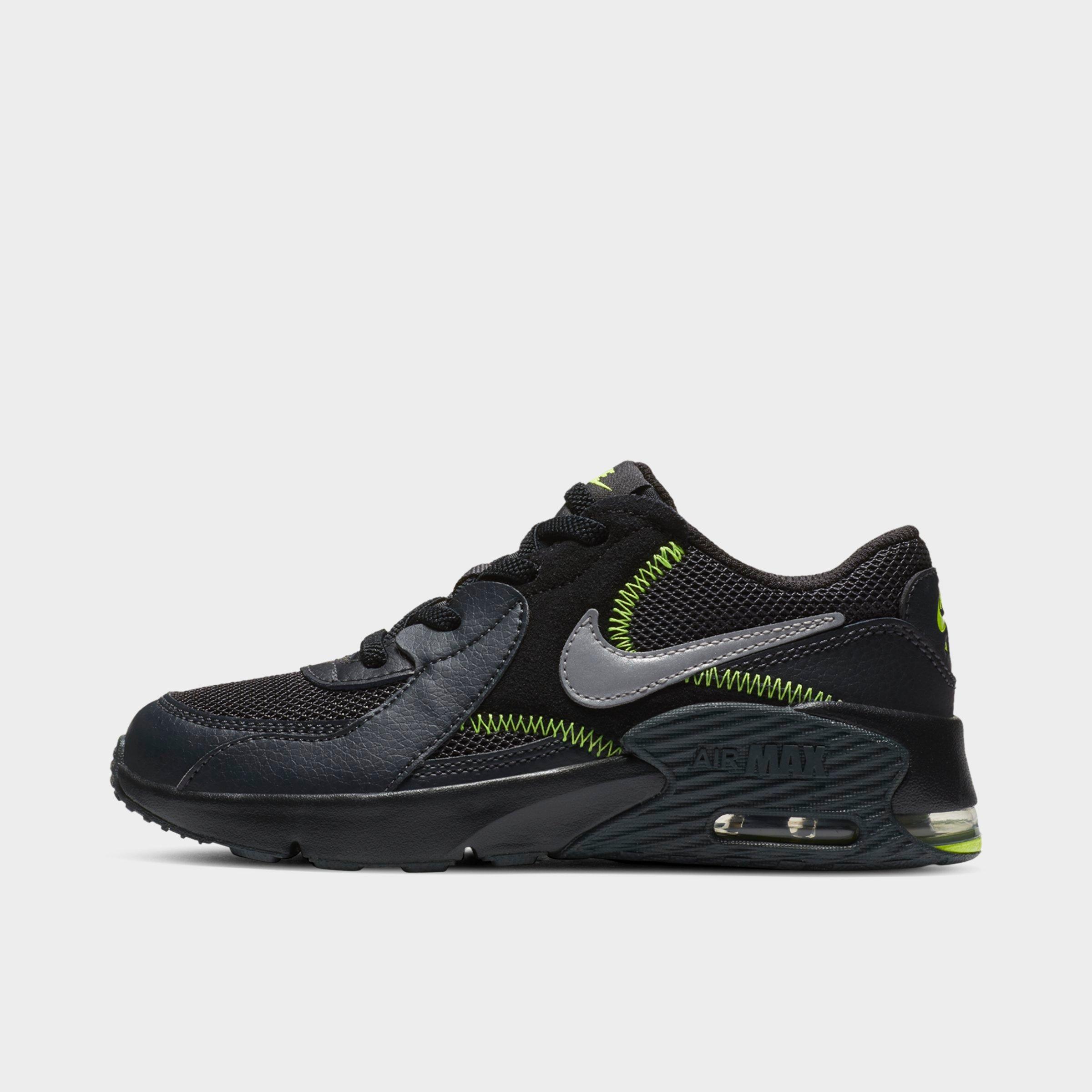 Nike Little Kids' Air Max Excee Casual Shoes In Black