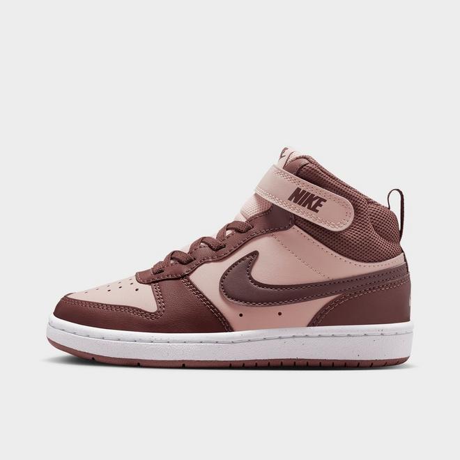 Little Kids' Nike Court Borough Mid 2 Casual Shoes