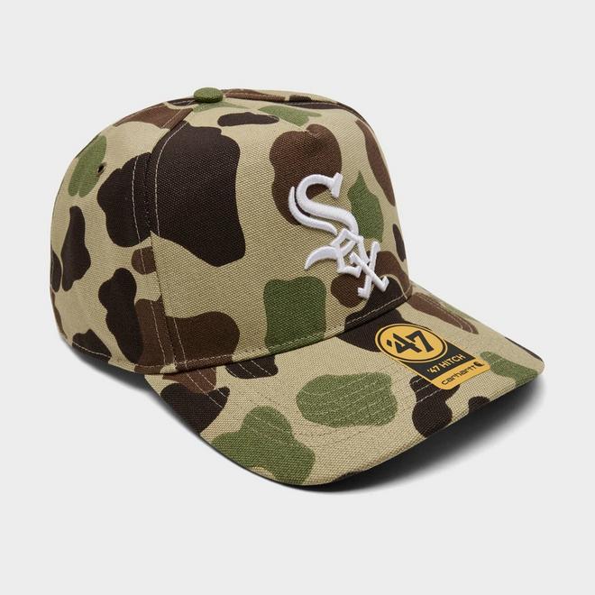 '47 x Carhartt Chicago White Sox MLB Duck Camo HITCH Snapback Hat
