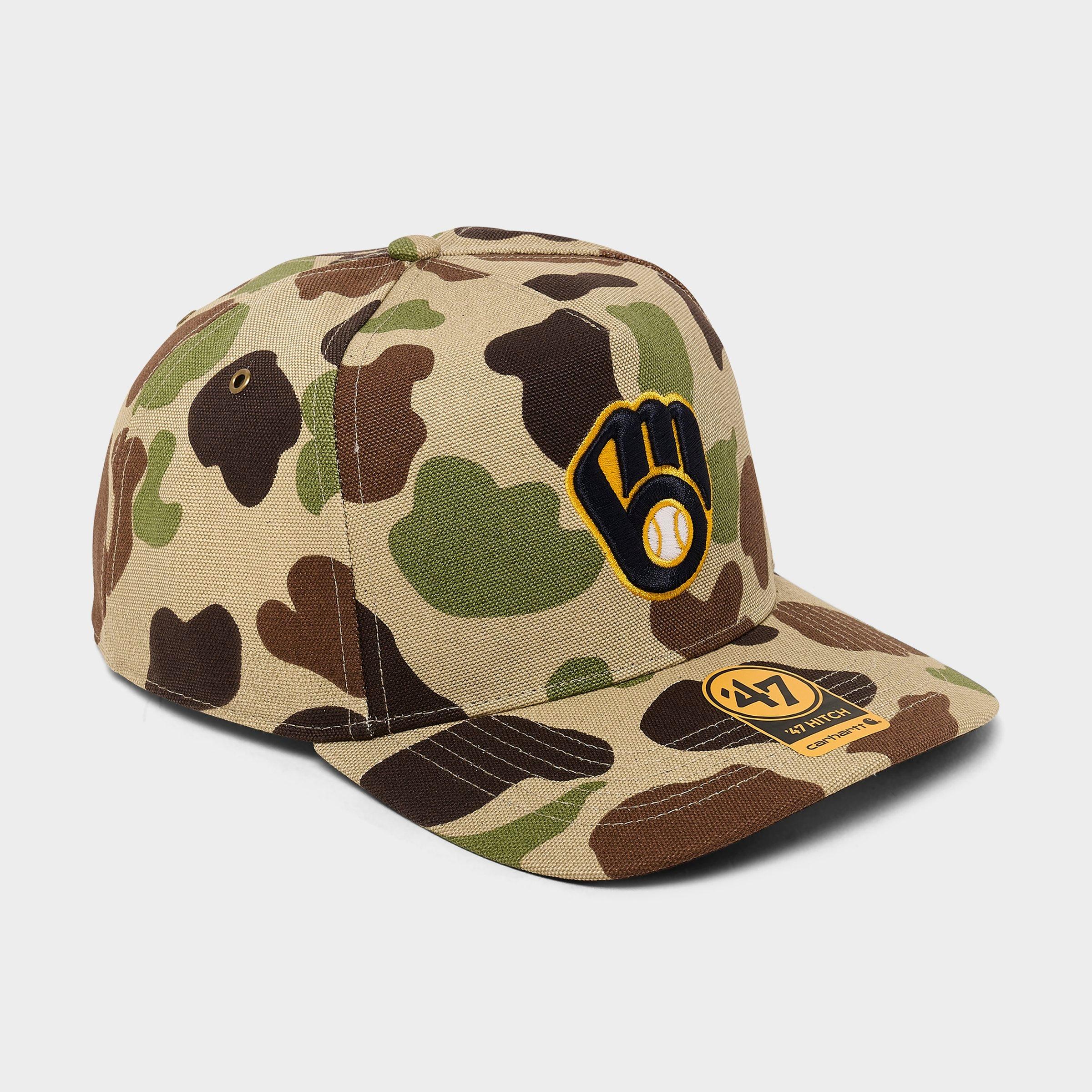 47 Brand '47 x Carhartt Milwaukee Brewers MLB HITCH Snapback Hat