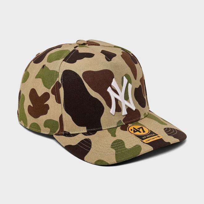 '47 x Carhartt New York Yankees MLB Duck Camo HITCH Snapback Hat