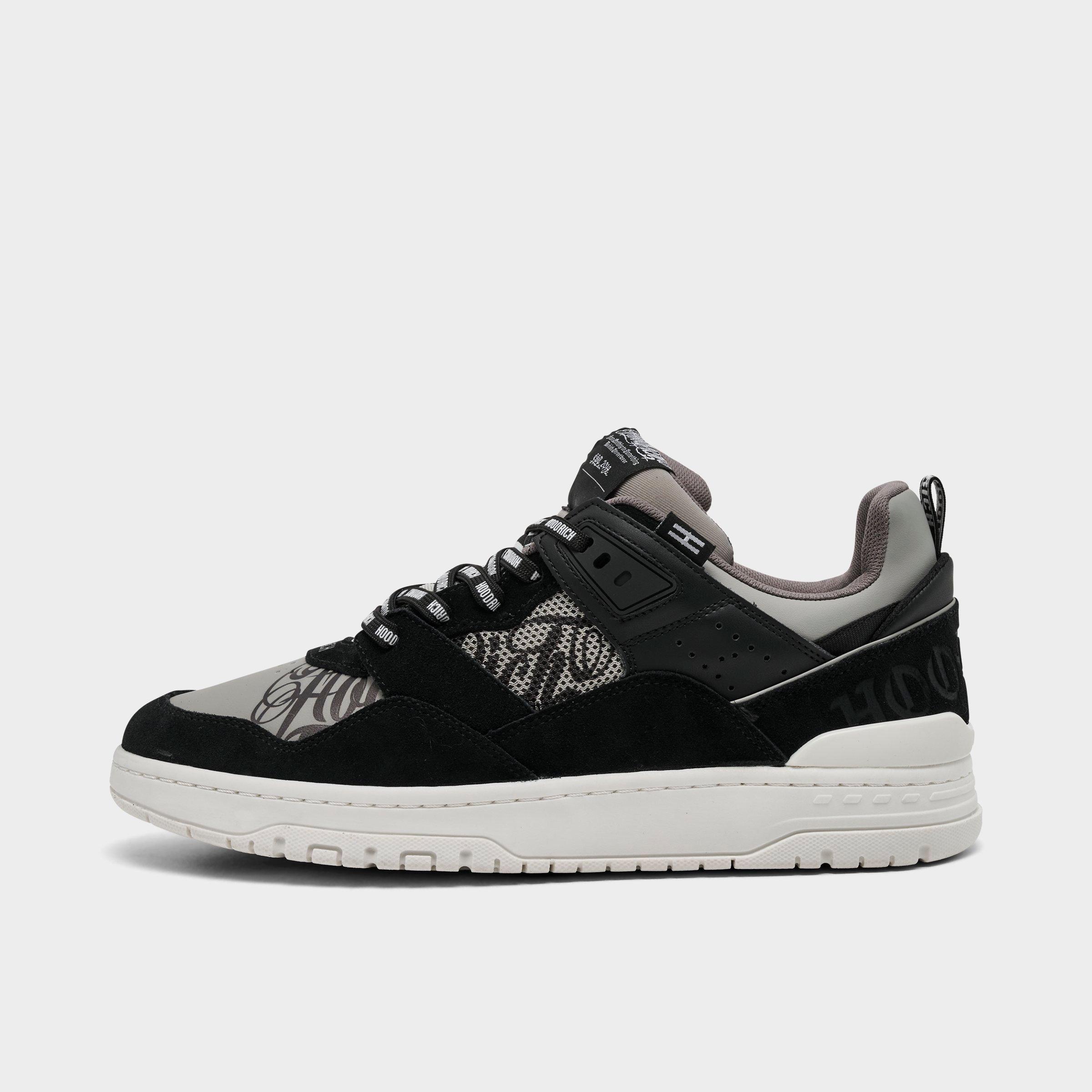 Hoodrich Men's Recon Putty Casual Shoes in Black/Grey/White Size: 9.5