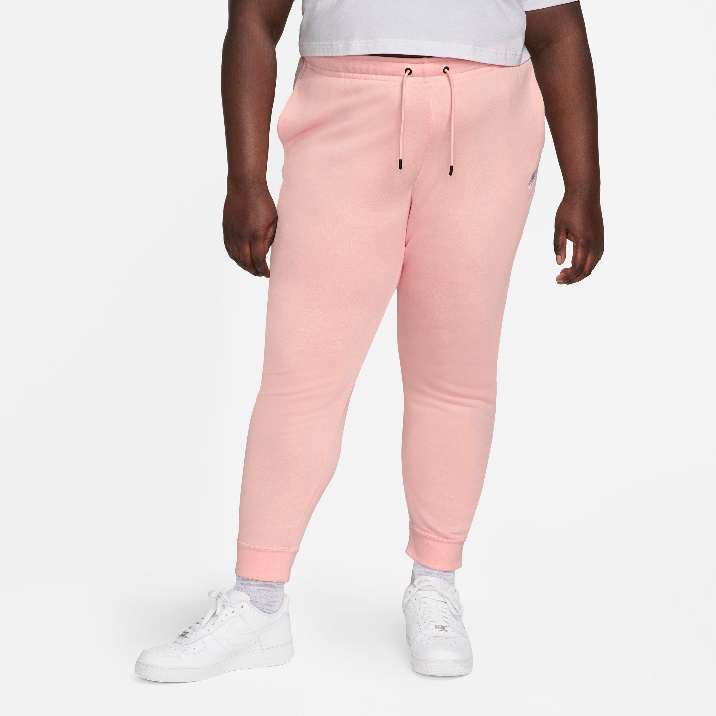 Nike Women's Sportswear Essential Jogger Pants (plus Size) In Atmosphere/white