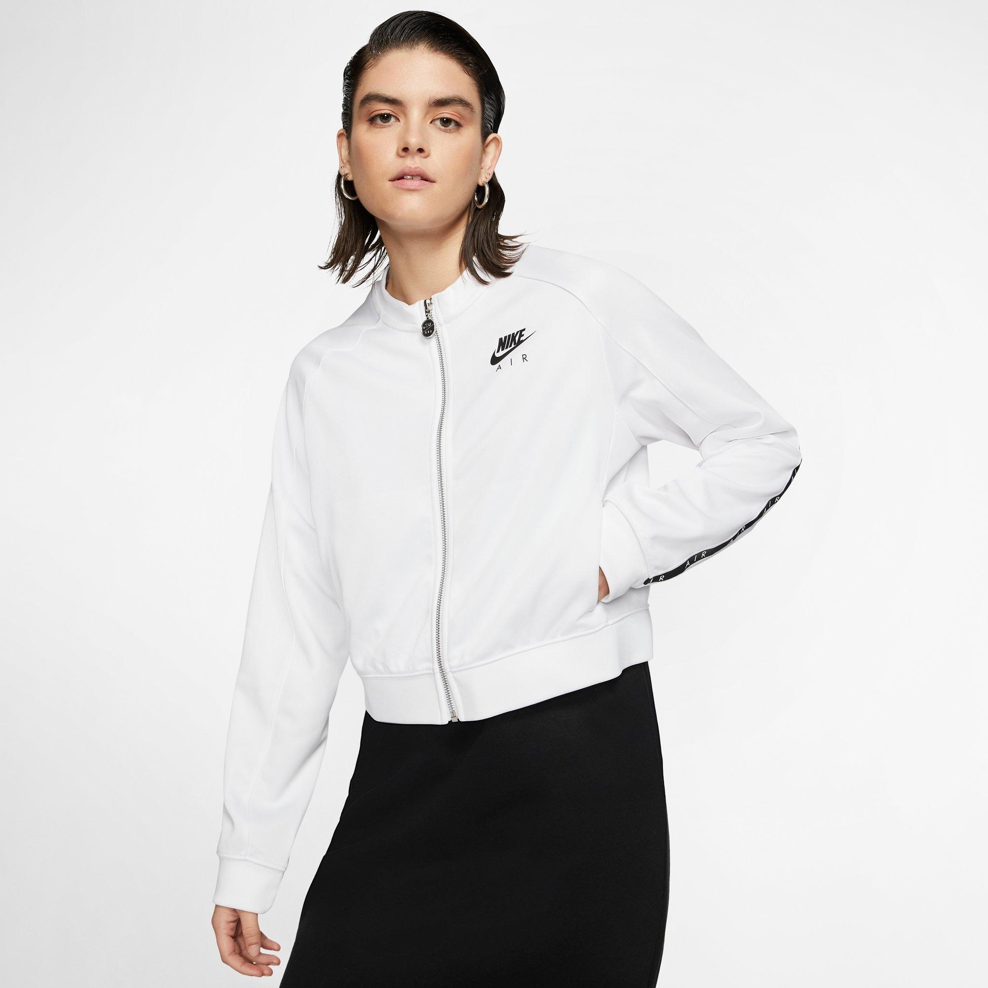 nike air jacket white