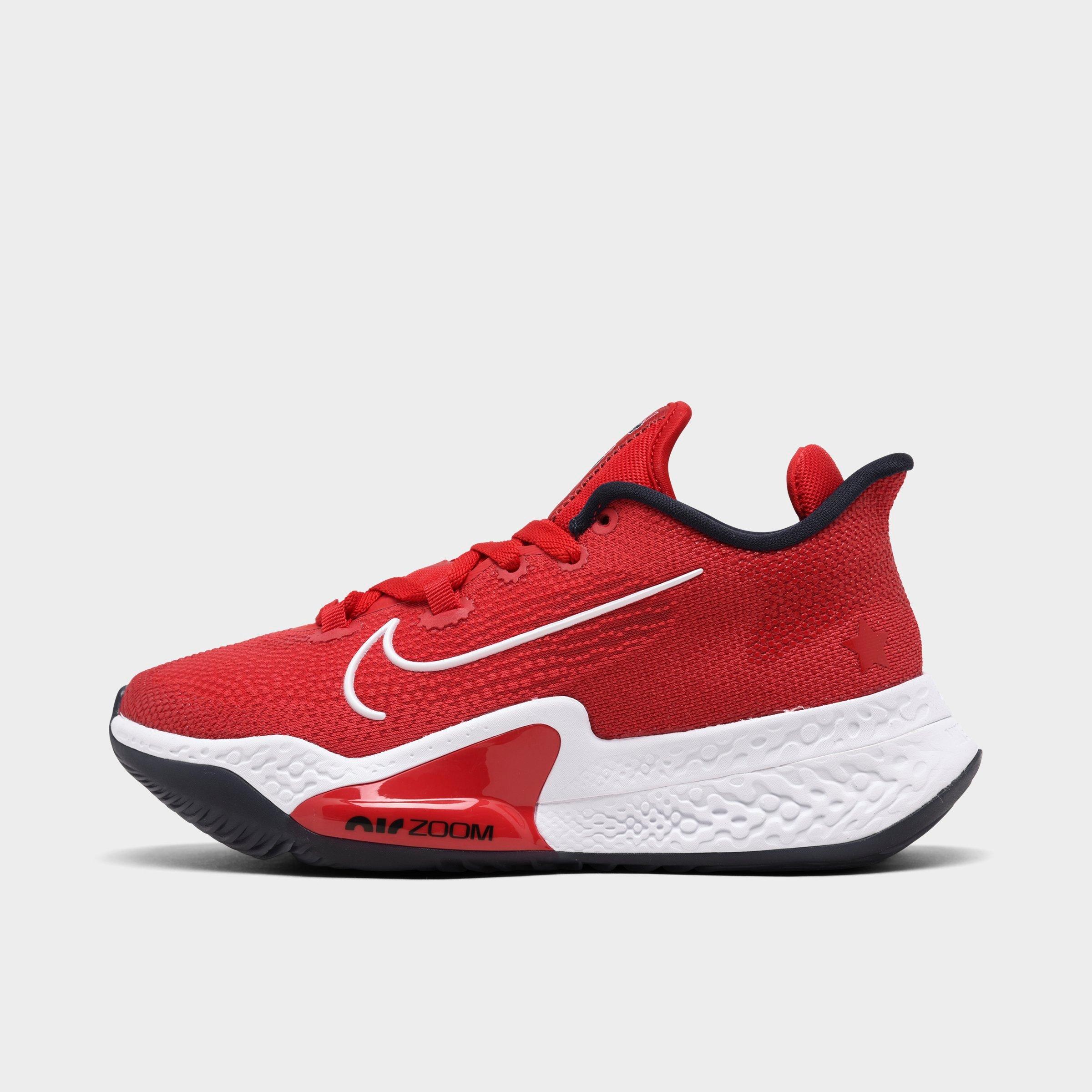 all red nike womens shoes