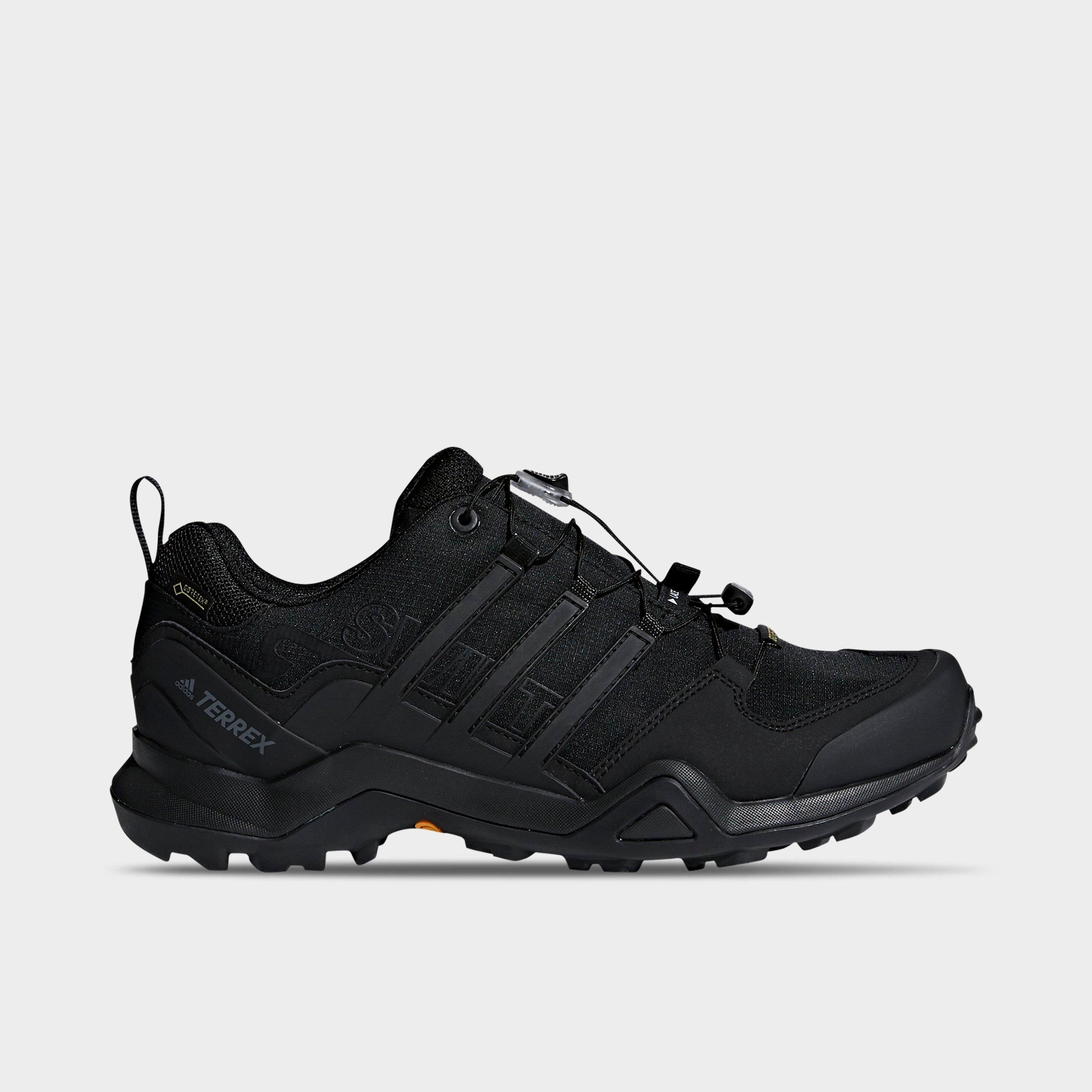 UPC 191028707832 product image for Adidas Men's Terrex Swift R2 GORE-TEX Hiking Shoes in Black/Black Size 8.5 Lace | upcitemdb.com