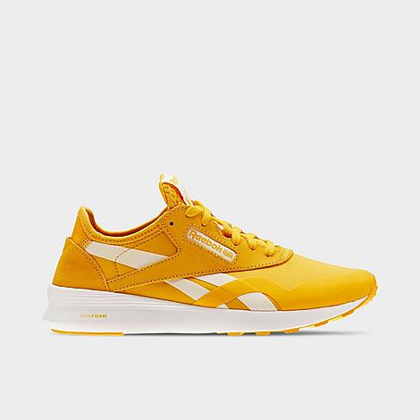Reebok Women's Classic Nylon Casual Shoes in Yellow/Fierce Gold Size 10.0 Nylon/Suede