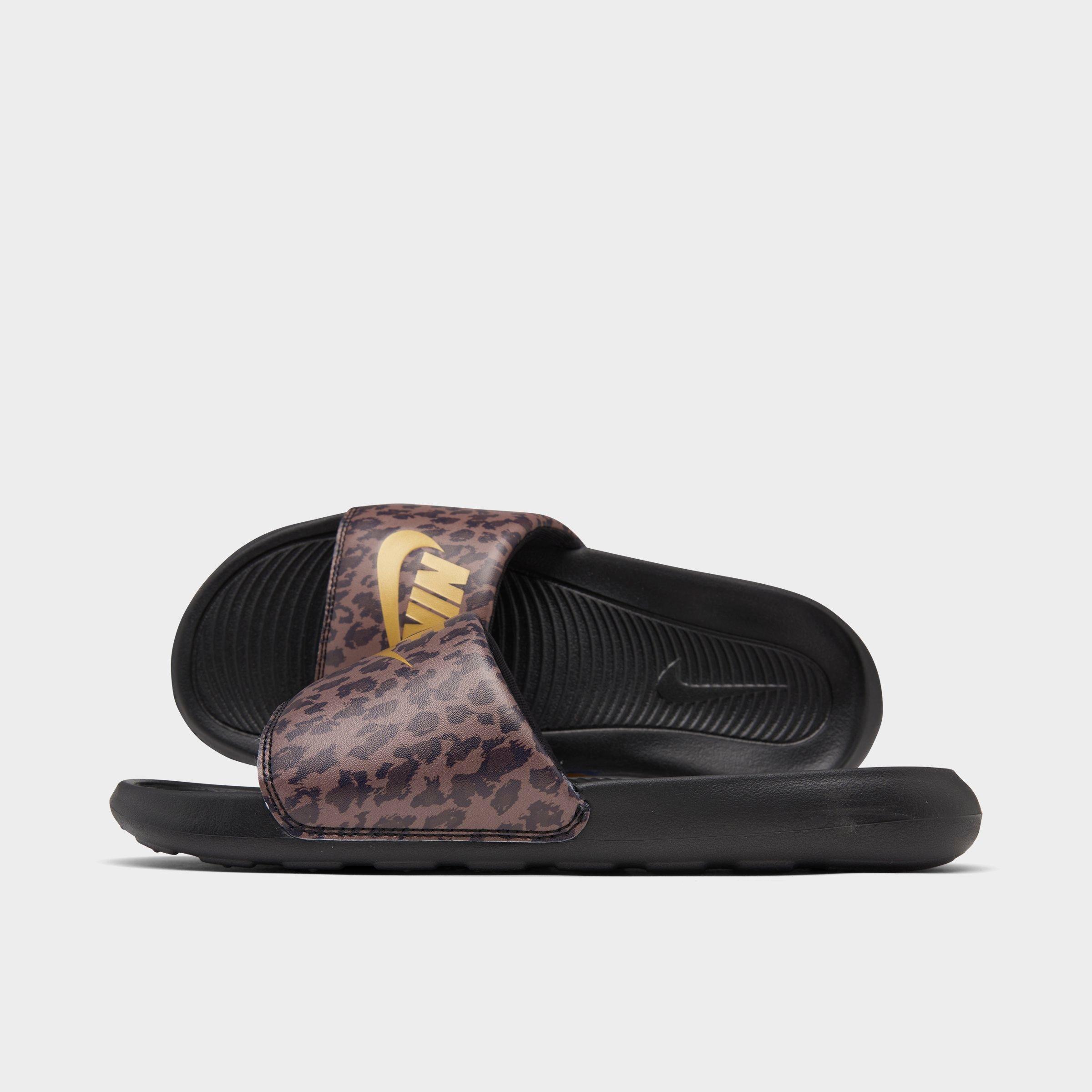 nike victori one print women's slide sandals