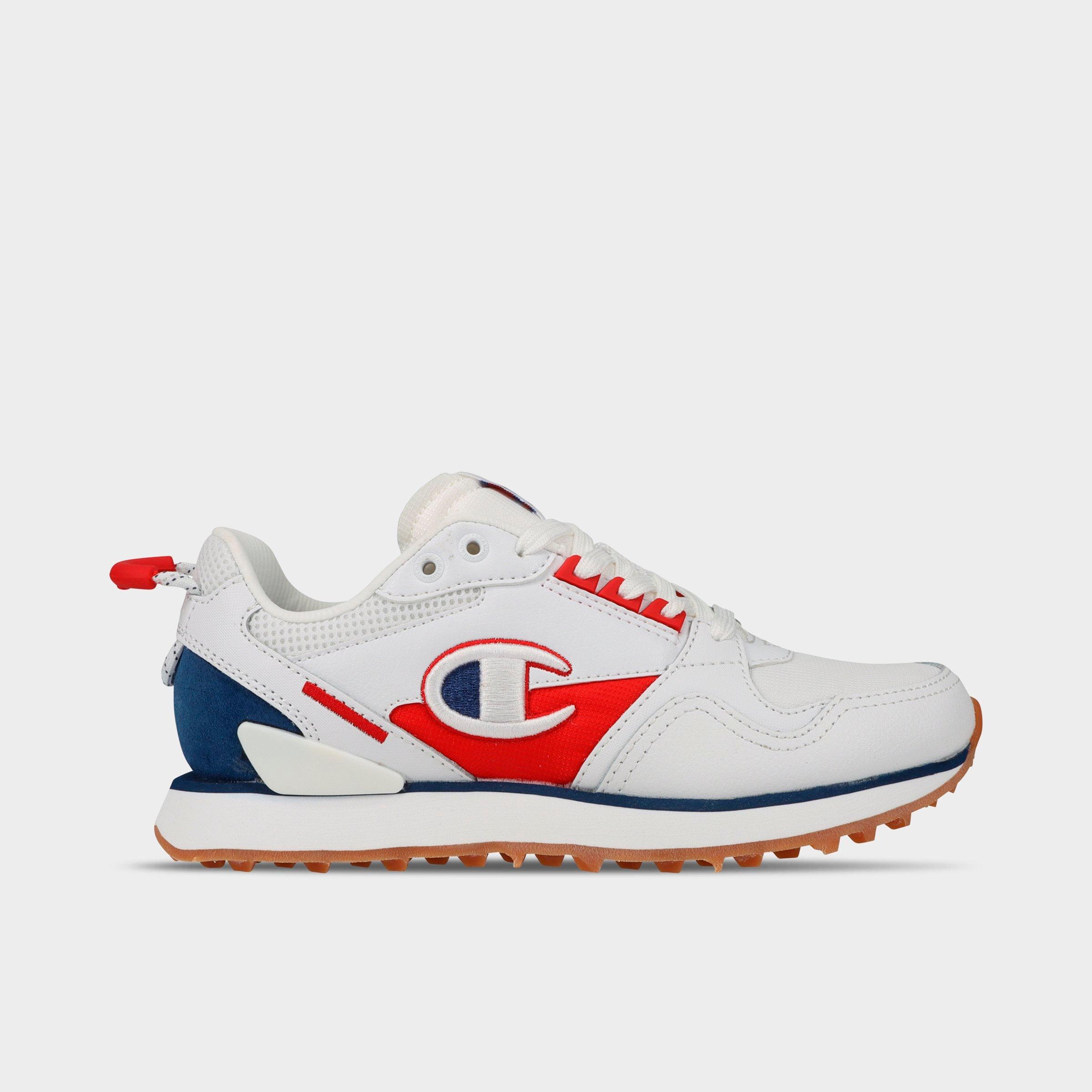 Red white fashion blue champion shoes