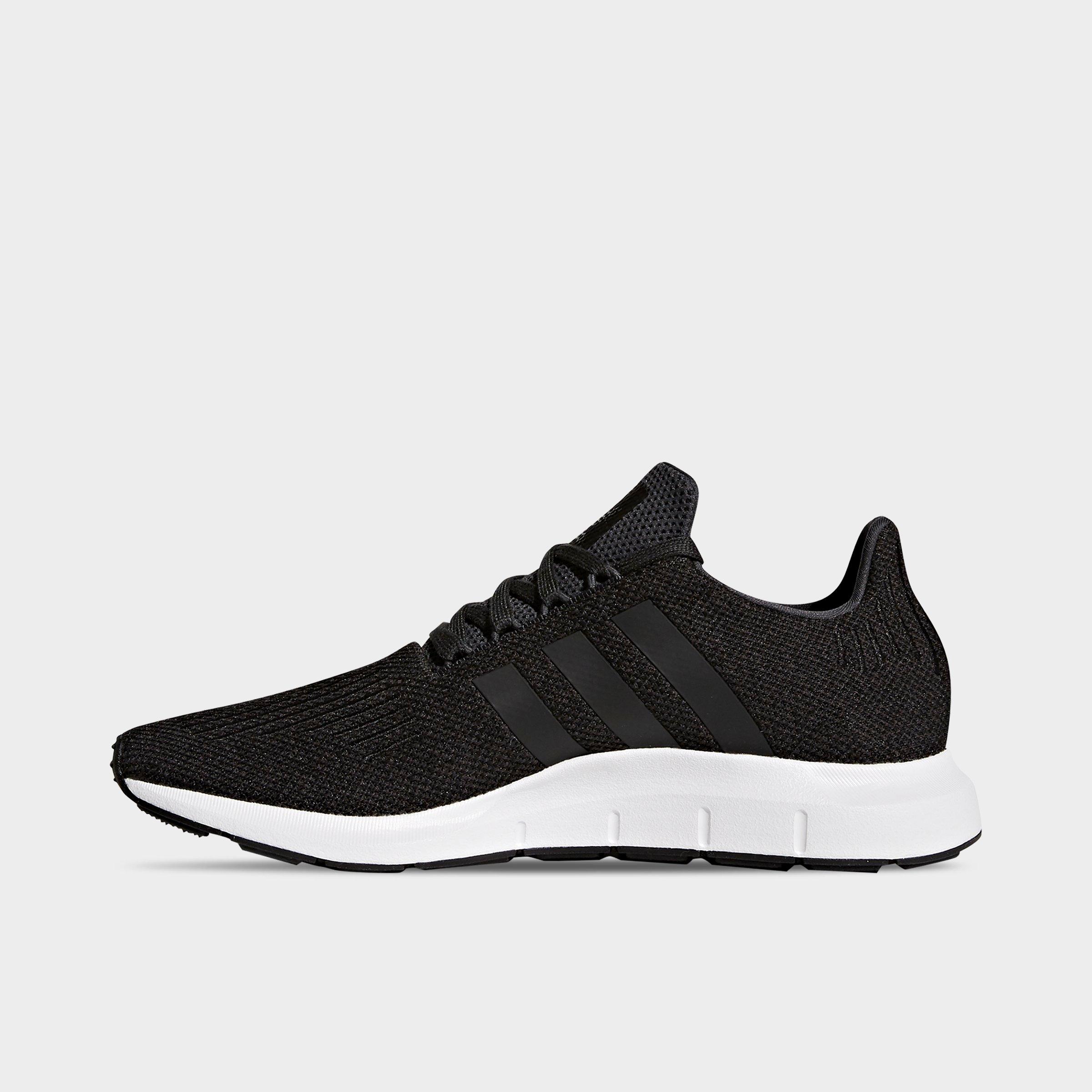 adidas black running shoes womens