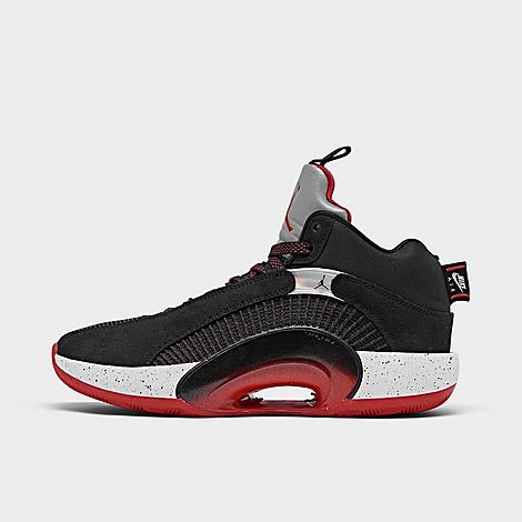 Nike Big Kids Air Jordan 35 Dna Basketball Shoes In Black Fire Red Reflective Silver Modesens