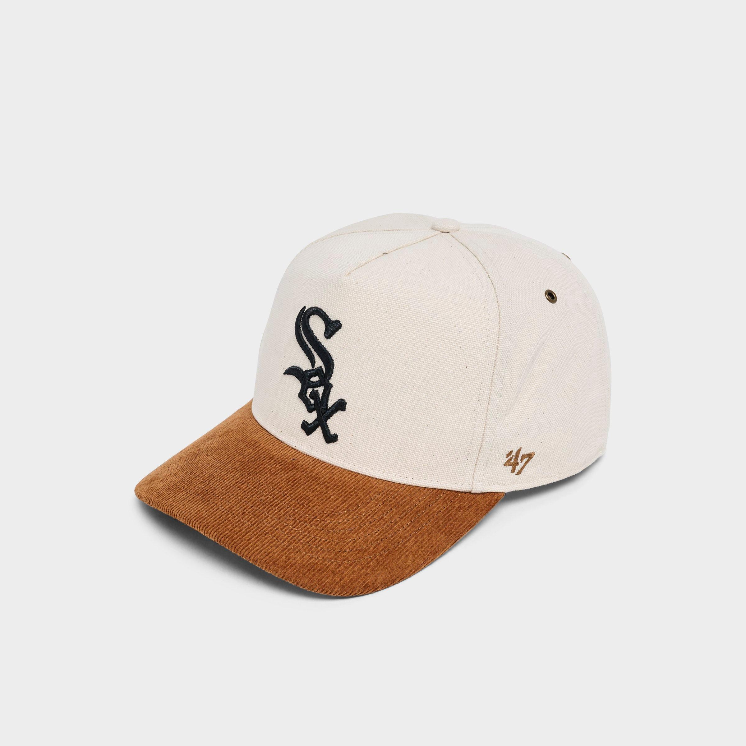 47 Brand '47 x Carhartt Chicago White Sox MLB Undyed HITCH Snapback Hat in Natural/Brown