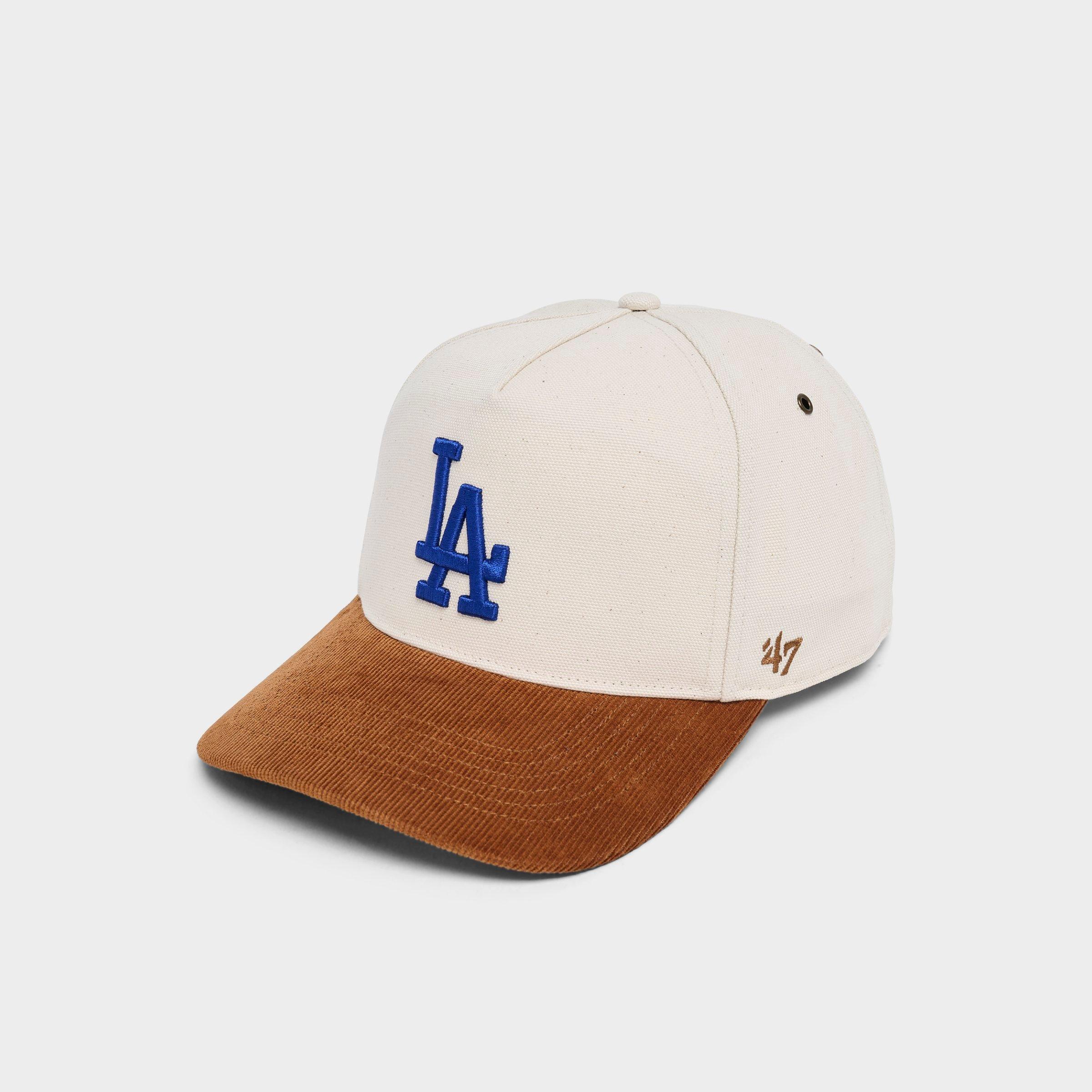 47 Brand '47 x Carhartt Los Angeles Dodgers MLB Undyed HITCH Snapback Hat in Natural/Brown