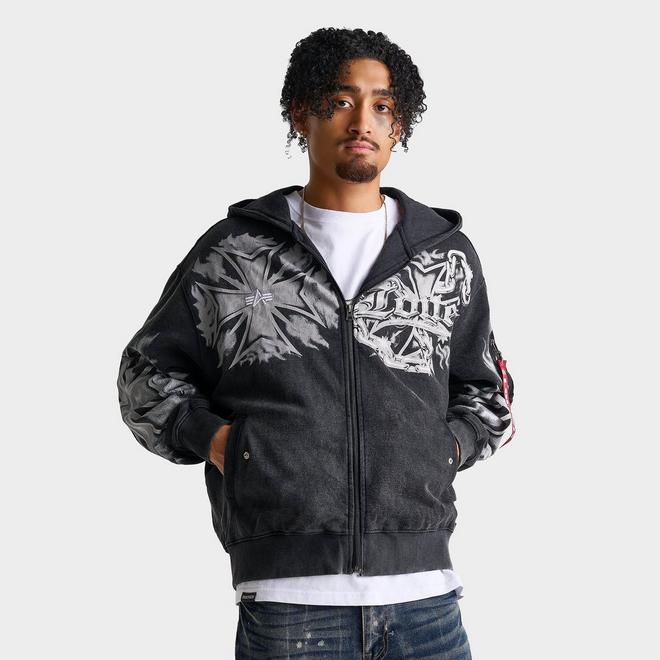 Men's Alpha Industries x Loiter Full-Zip Hoodie
