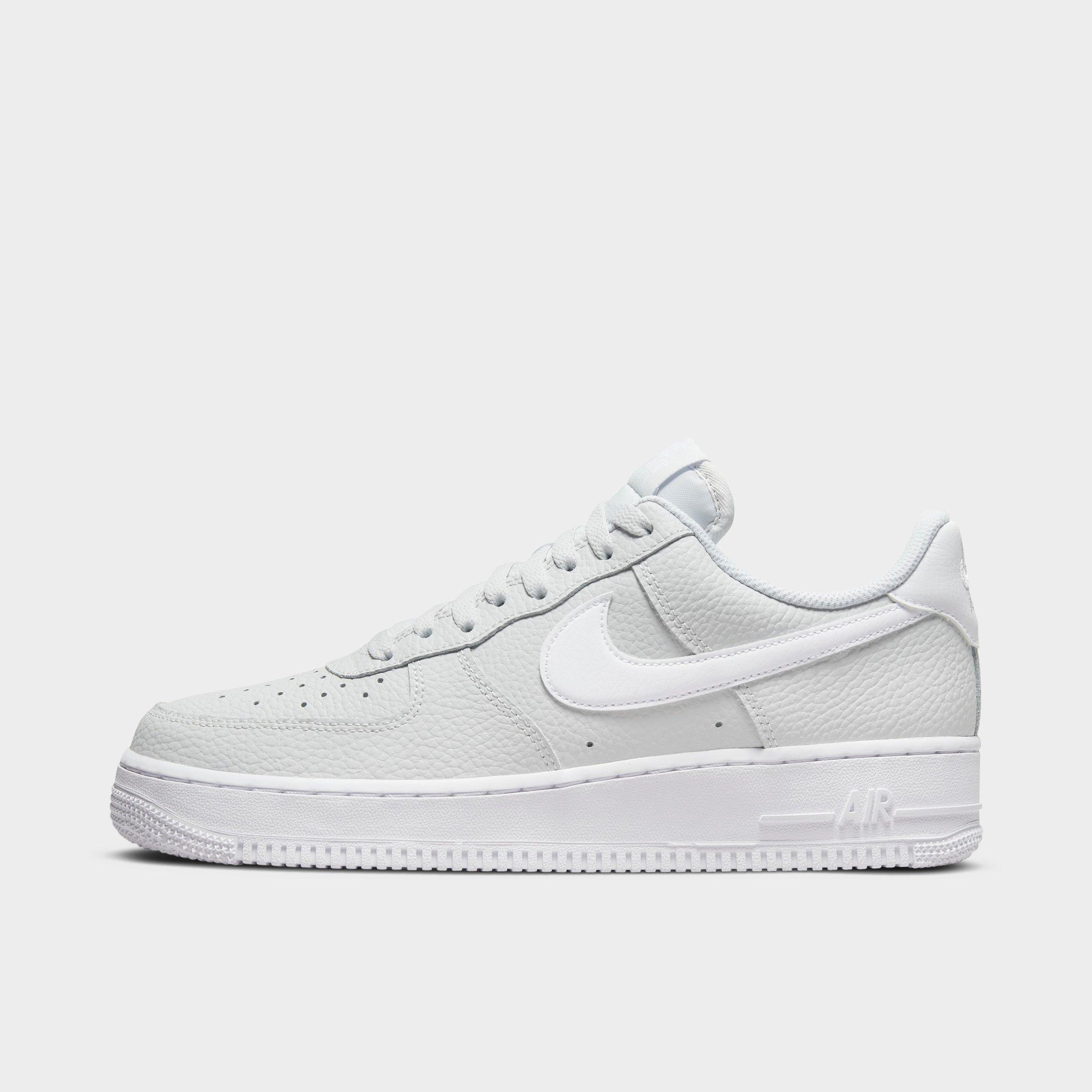 Nike Men's Air Force 1 '07 Shoes In Pure Platinum/white/white