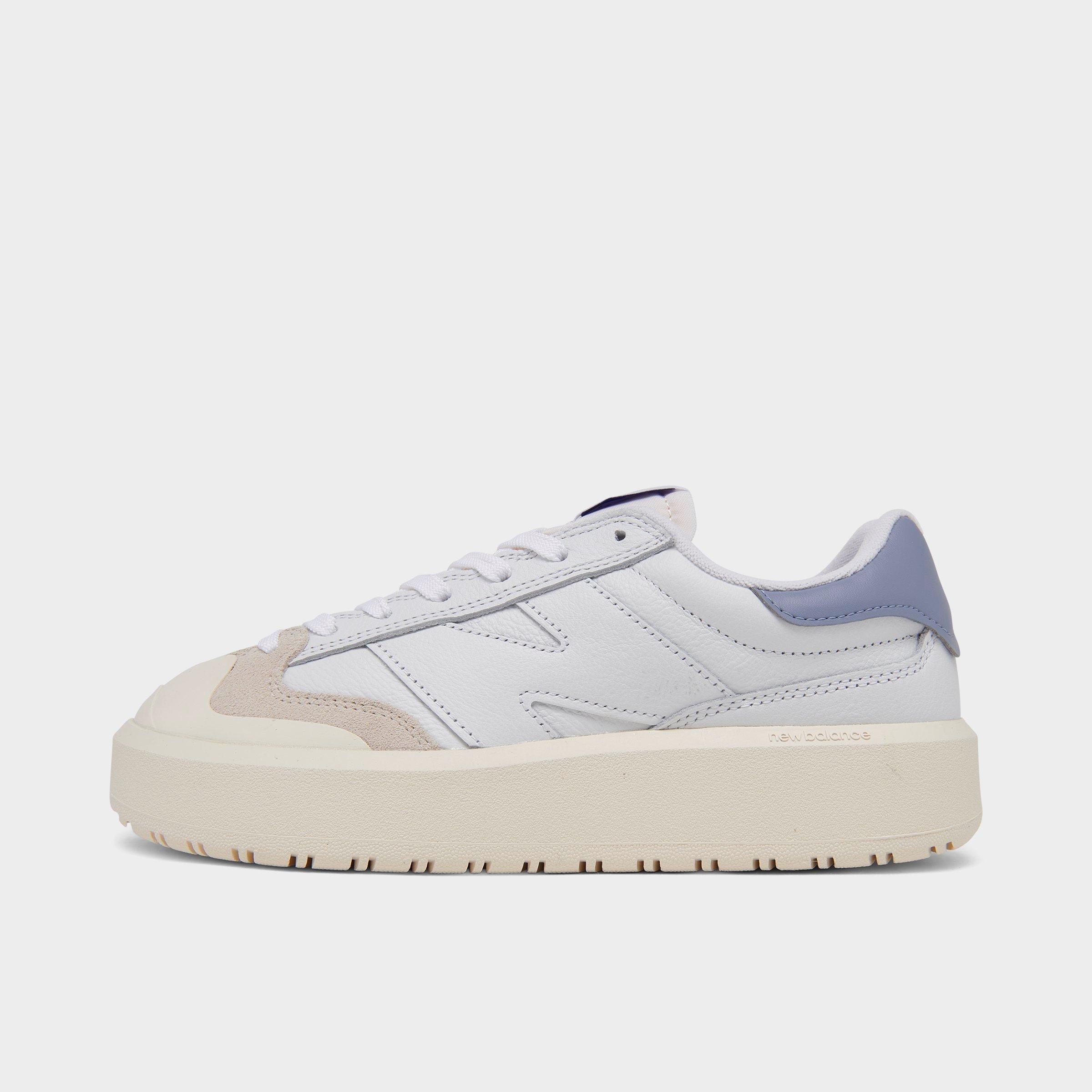 New Balance CT302 Platform Casual Shoes in White/Reflection Size: 6.0