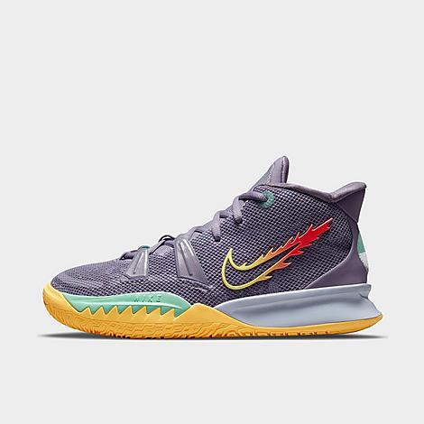 Nike Kyrie 7 Big Kids' Basketball Shoes In Daybreak/citron Pulse-siren Red-ghost