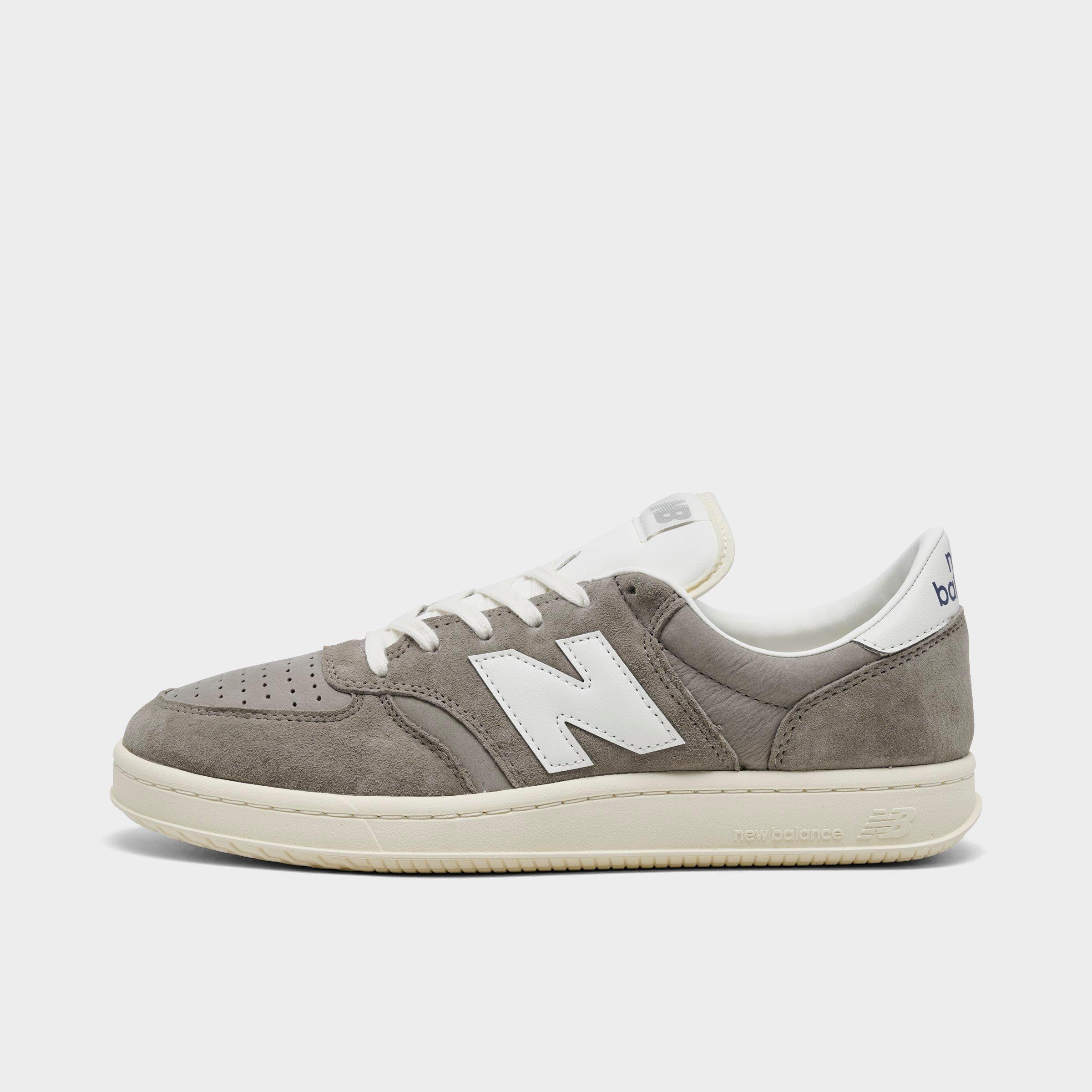 New Balance Men's T500 Casual Shoes in Grey/Arid Stone Size 10.5 Suede