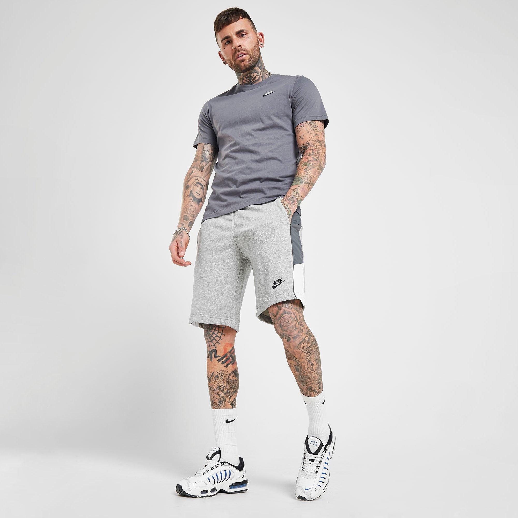nike sweat short outfit