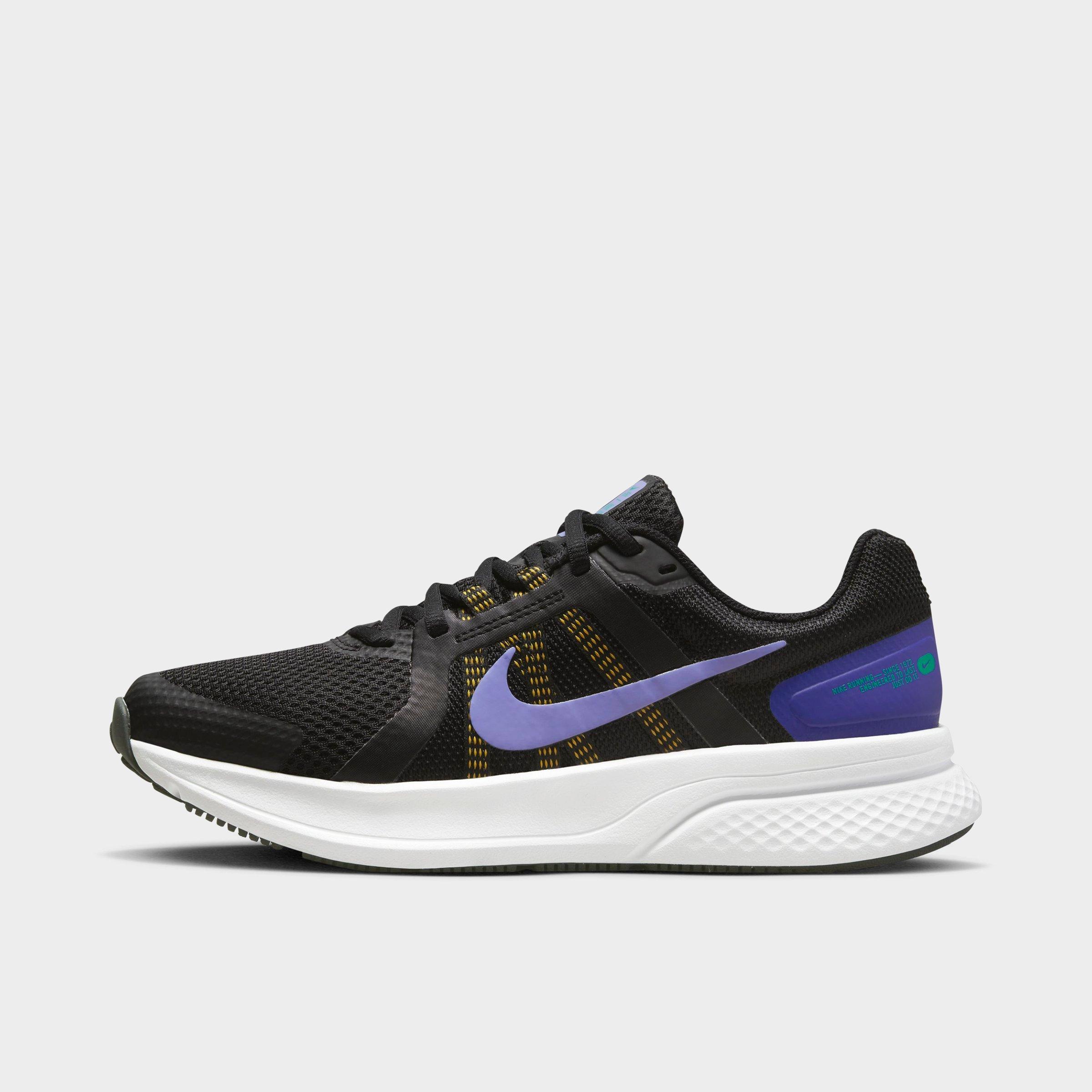 Nike Women's Run Swift Running Shoes In Black/lapis/yellow Ochre
