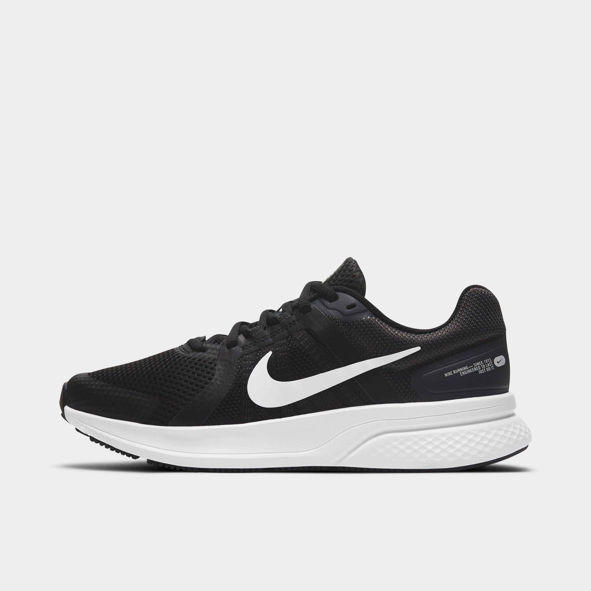 Nike Women's Run Swift 2 Running Shoes in Black/Dark Smoke Grey/White Size: 6.5