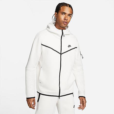 Nike Men's Sportswear Tech Fleece Taped Full-zip Hoodie In Phantom/black