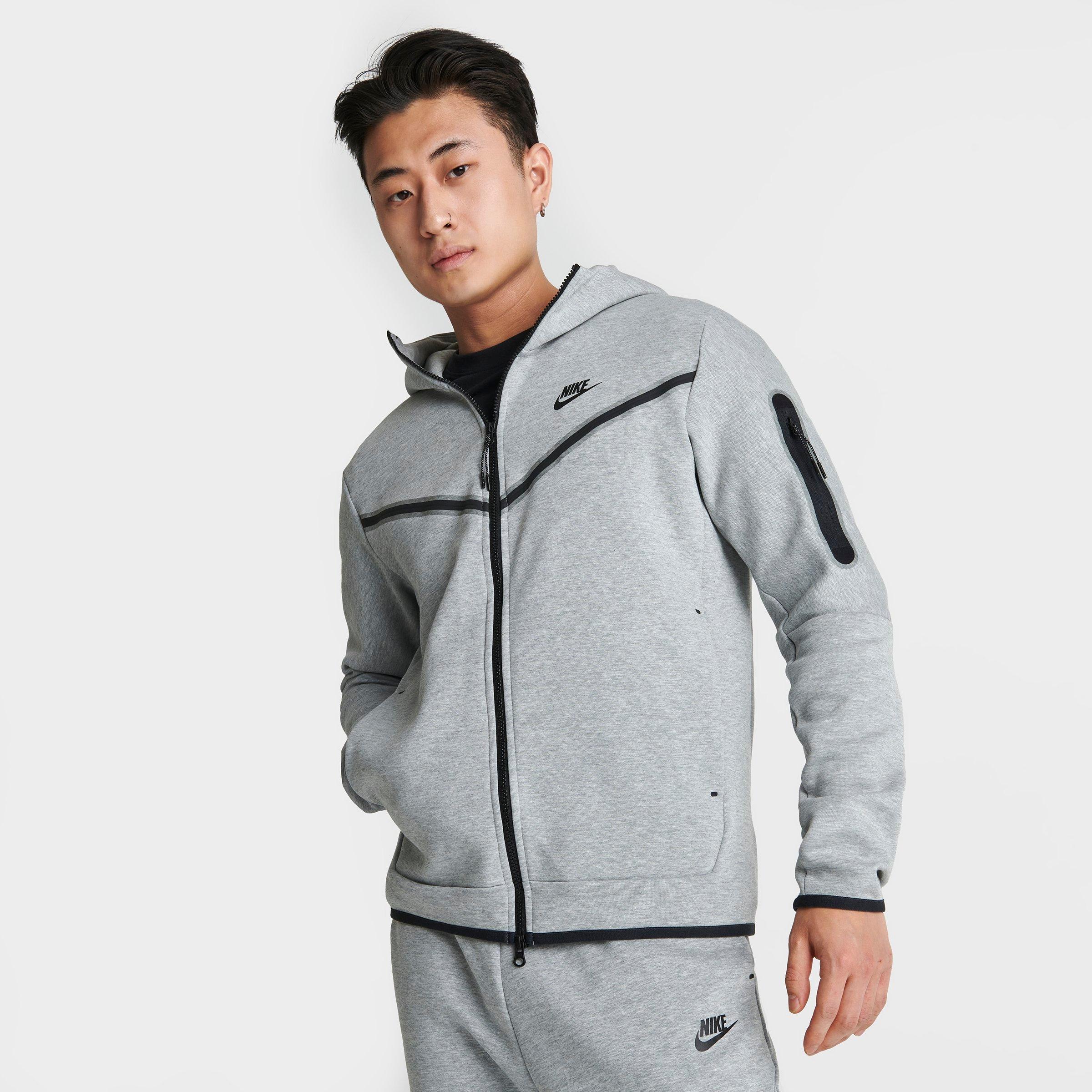 gray nike tech