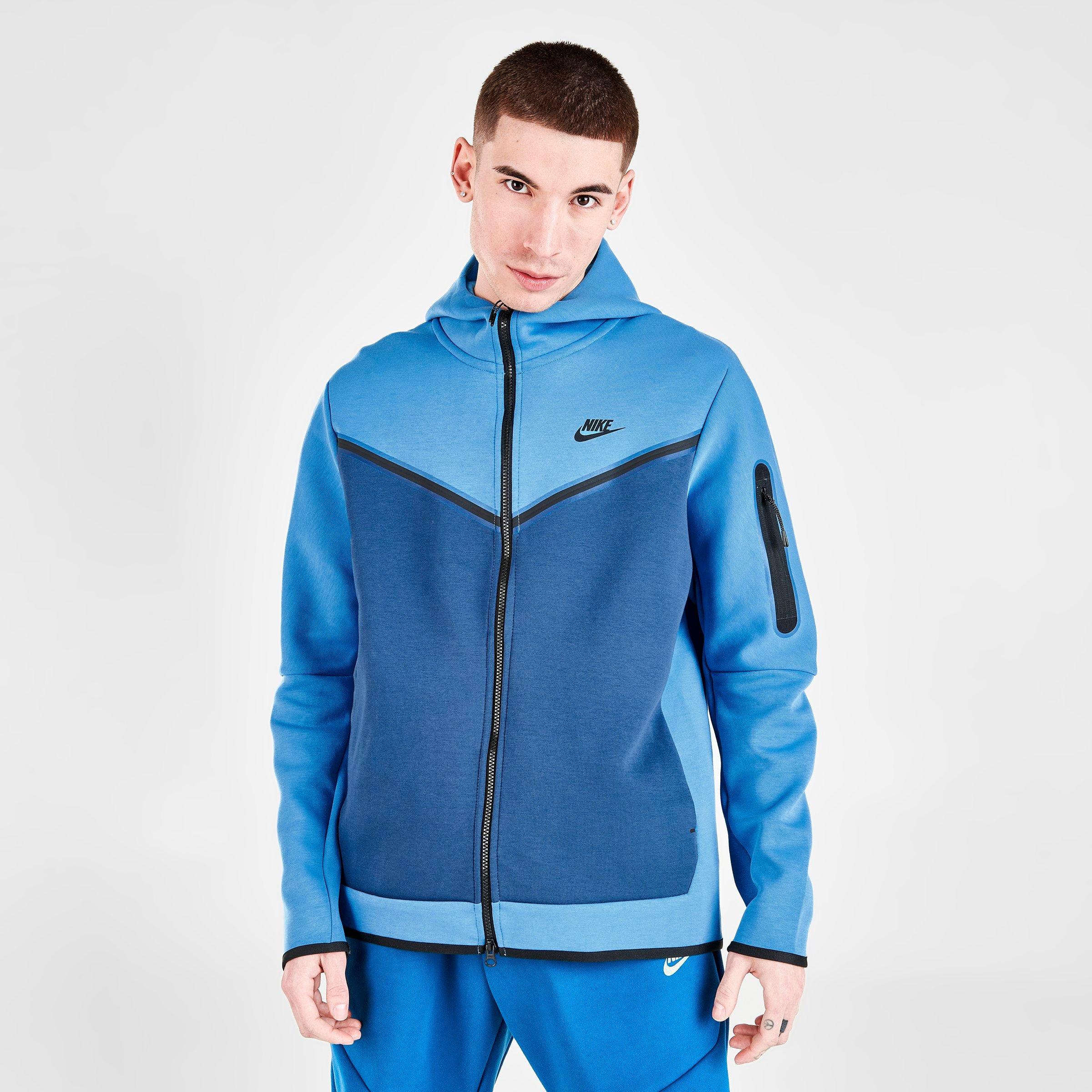 mens nike taped hoodie