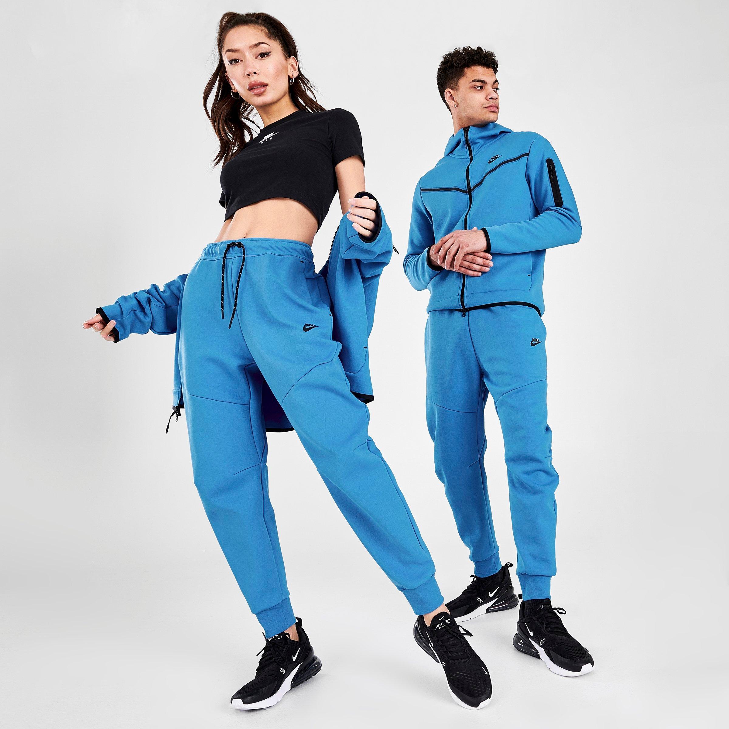 baby blue nike tech suit