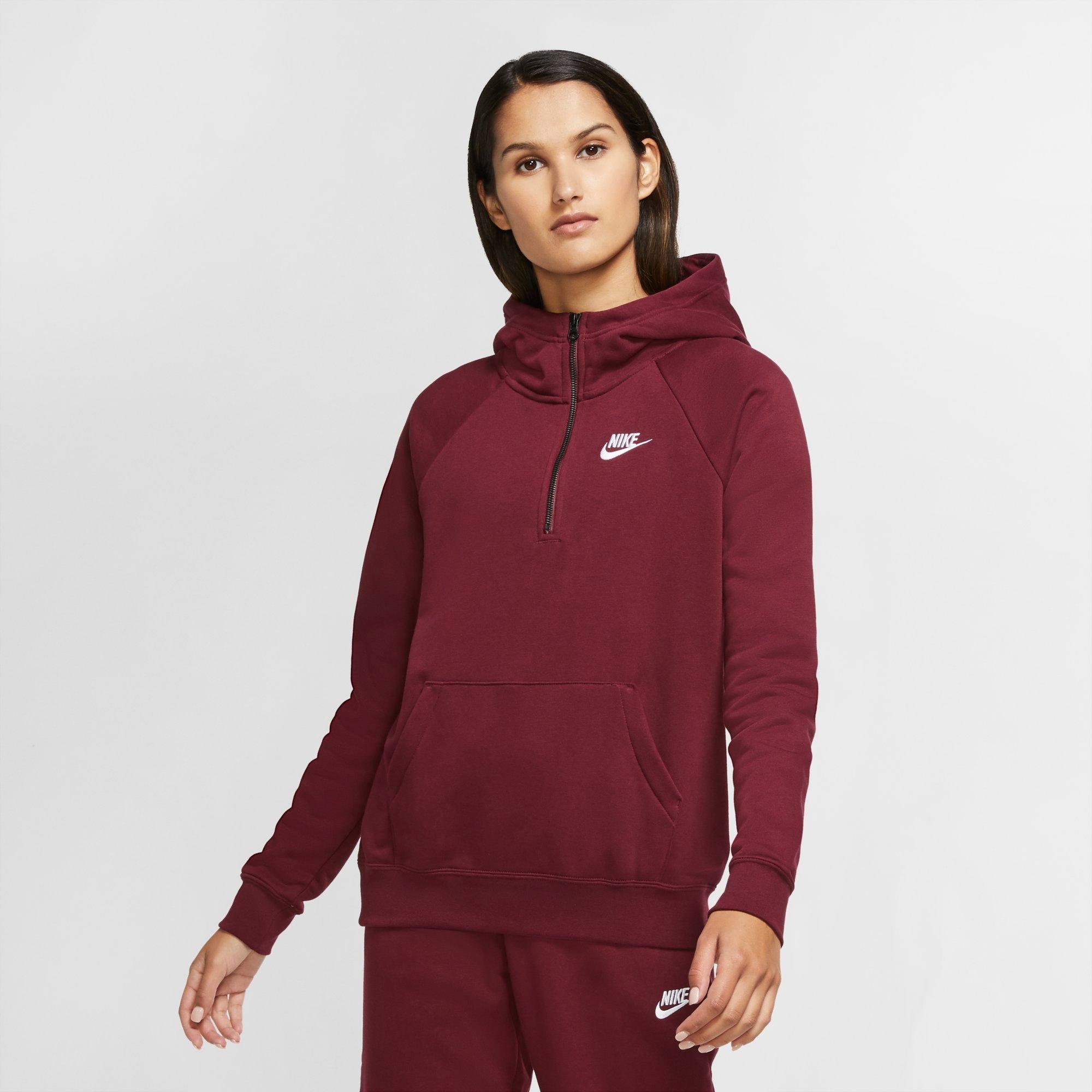 womens red nike jogging suit