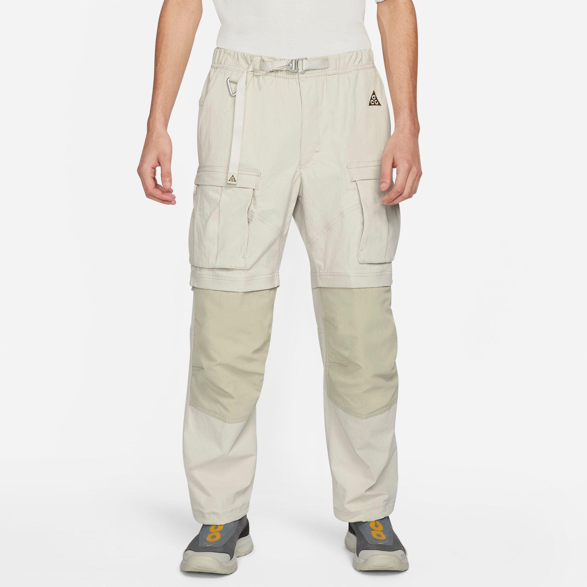 Nike Acg Smith Summit Cargo Pocket Bundle Feet Casual Long Pants Light In Light Bone/light Stone