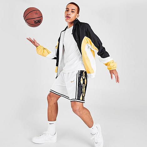 Nike Men's Dri-fit Dna+ Basketball Shorts In White