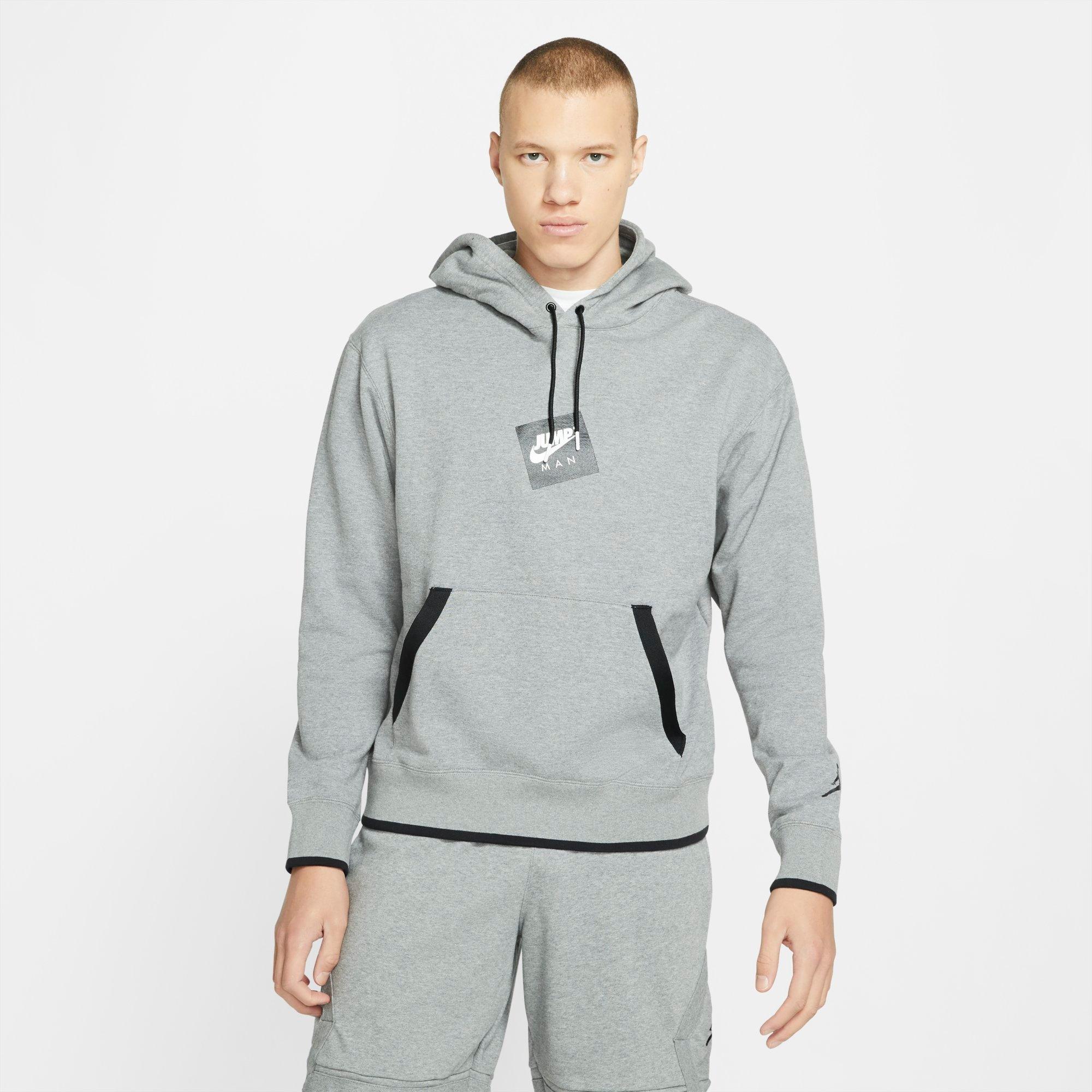 mens nike grey hoodie