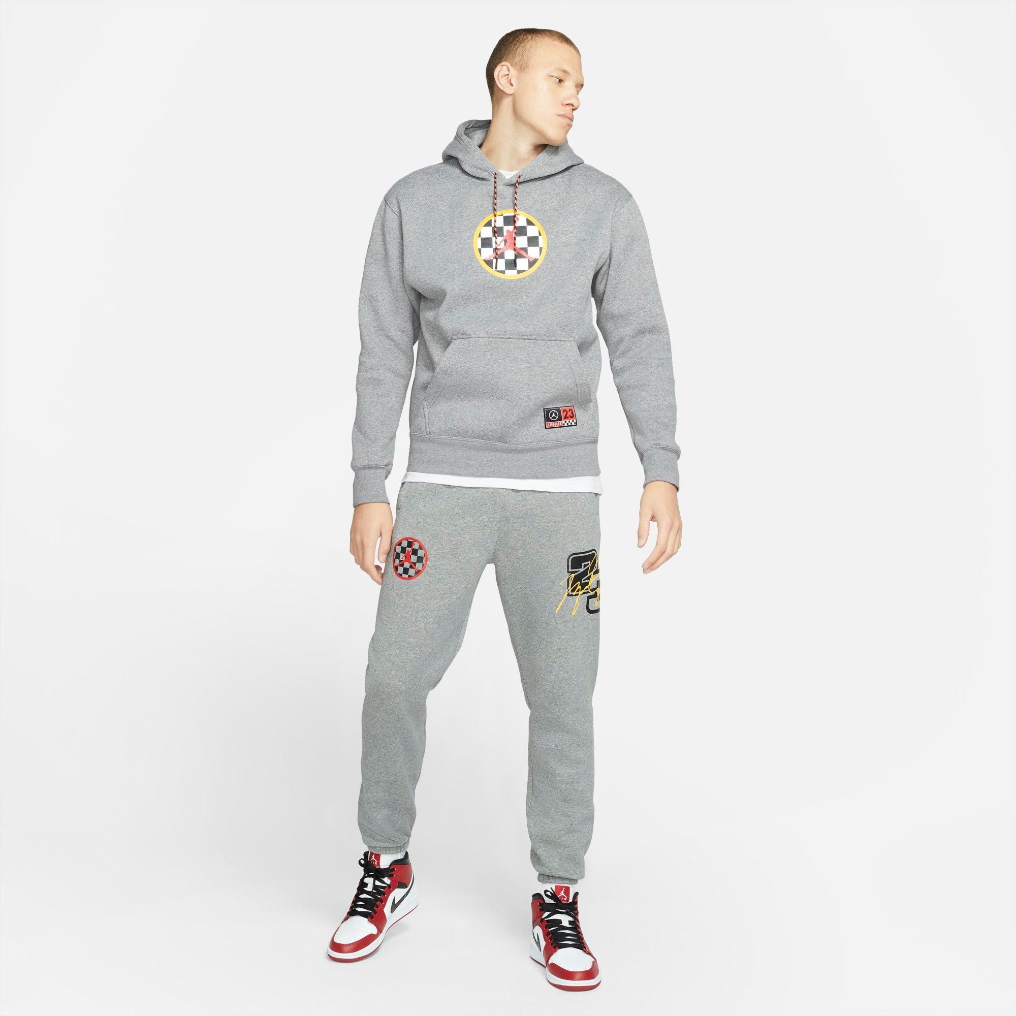 mens grey jordan tracksuit