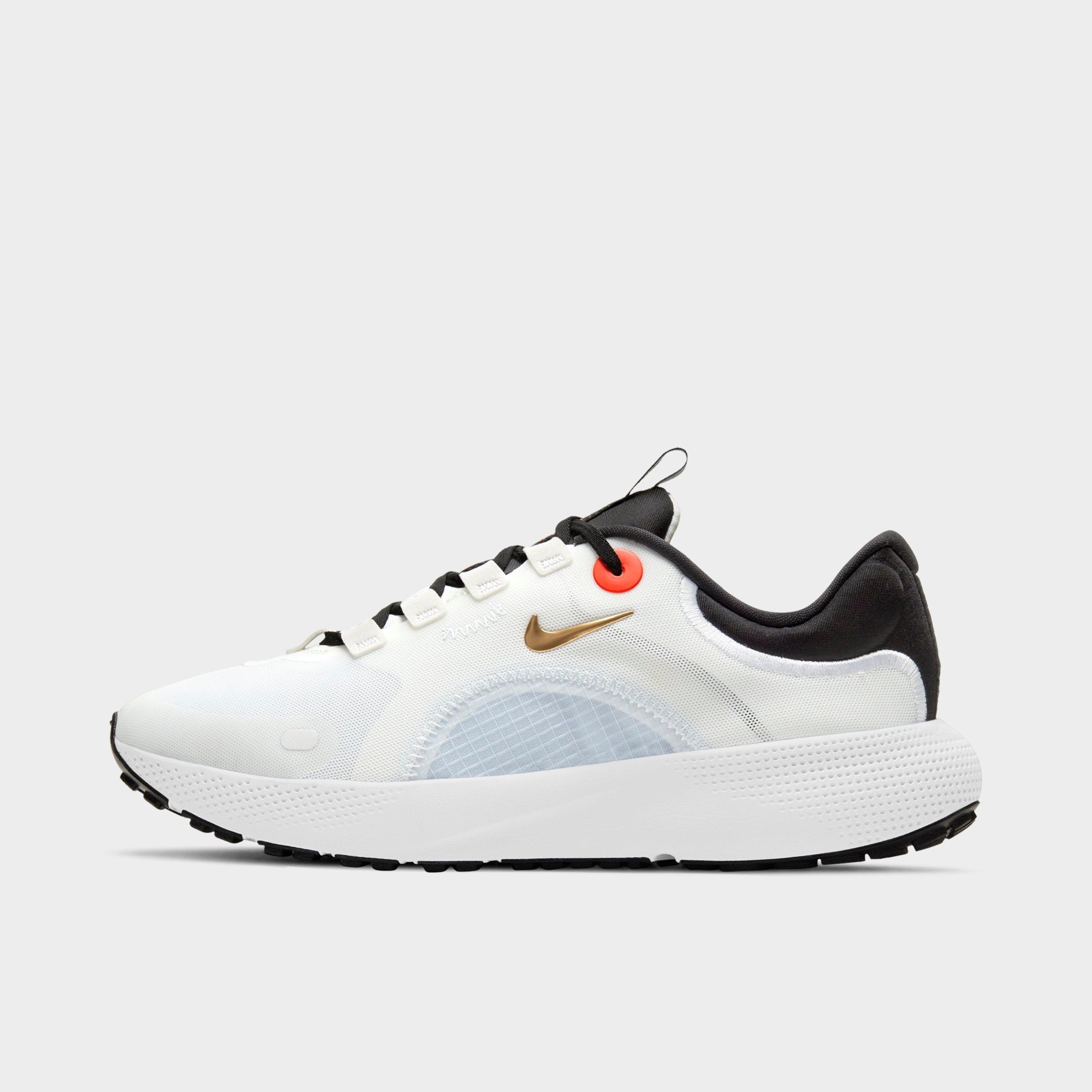 Nike React Escape Run Running Shoe in Summit White/Gold Coin at Nordstrom, Size 8.5