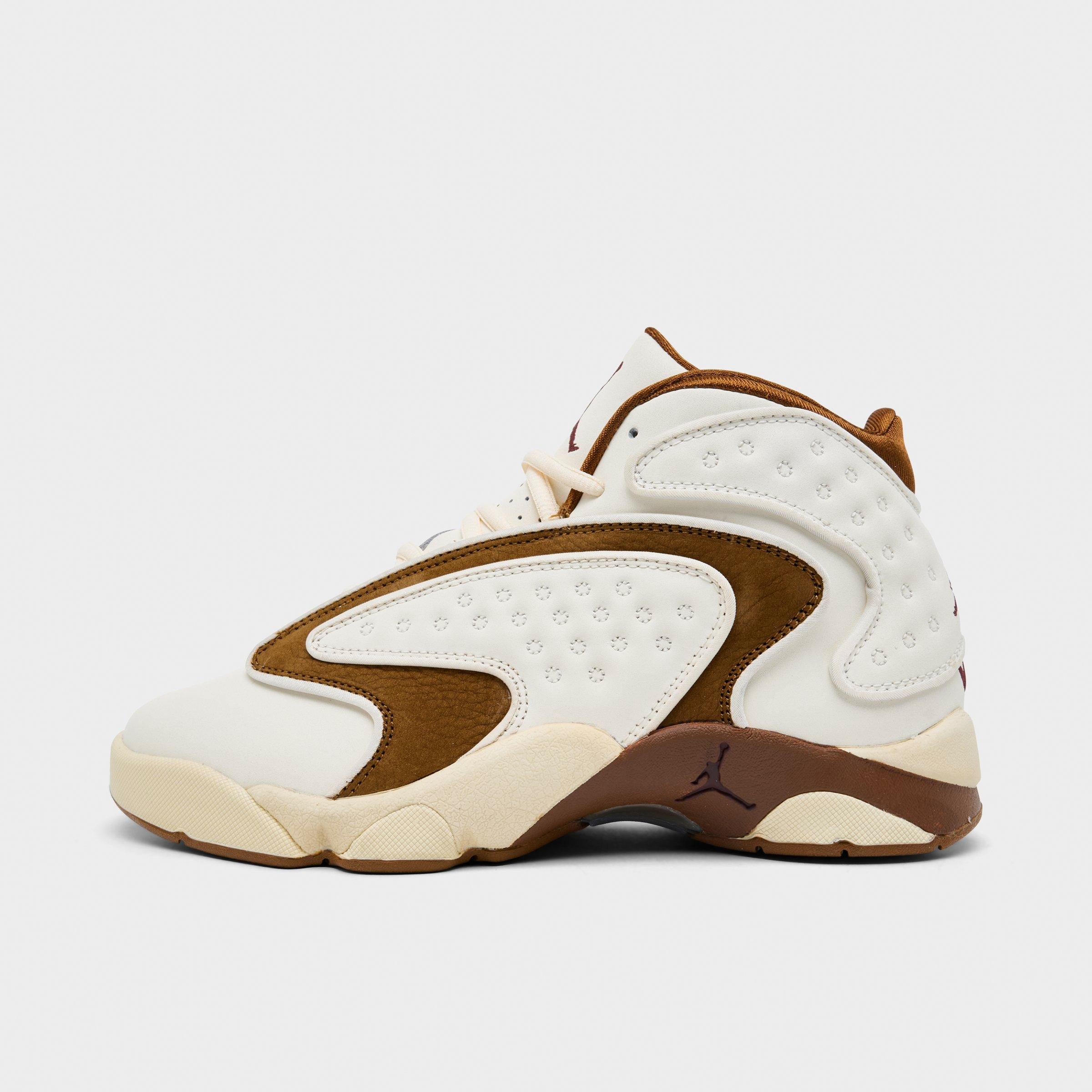 Jordan Women's Air OG Casual Shoes in Pale Ivory/Light British Tan/Muslin Size: 6.5
