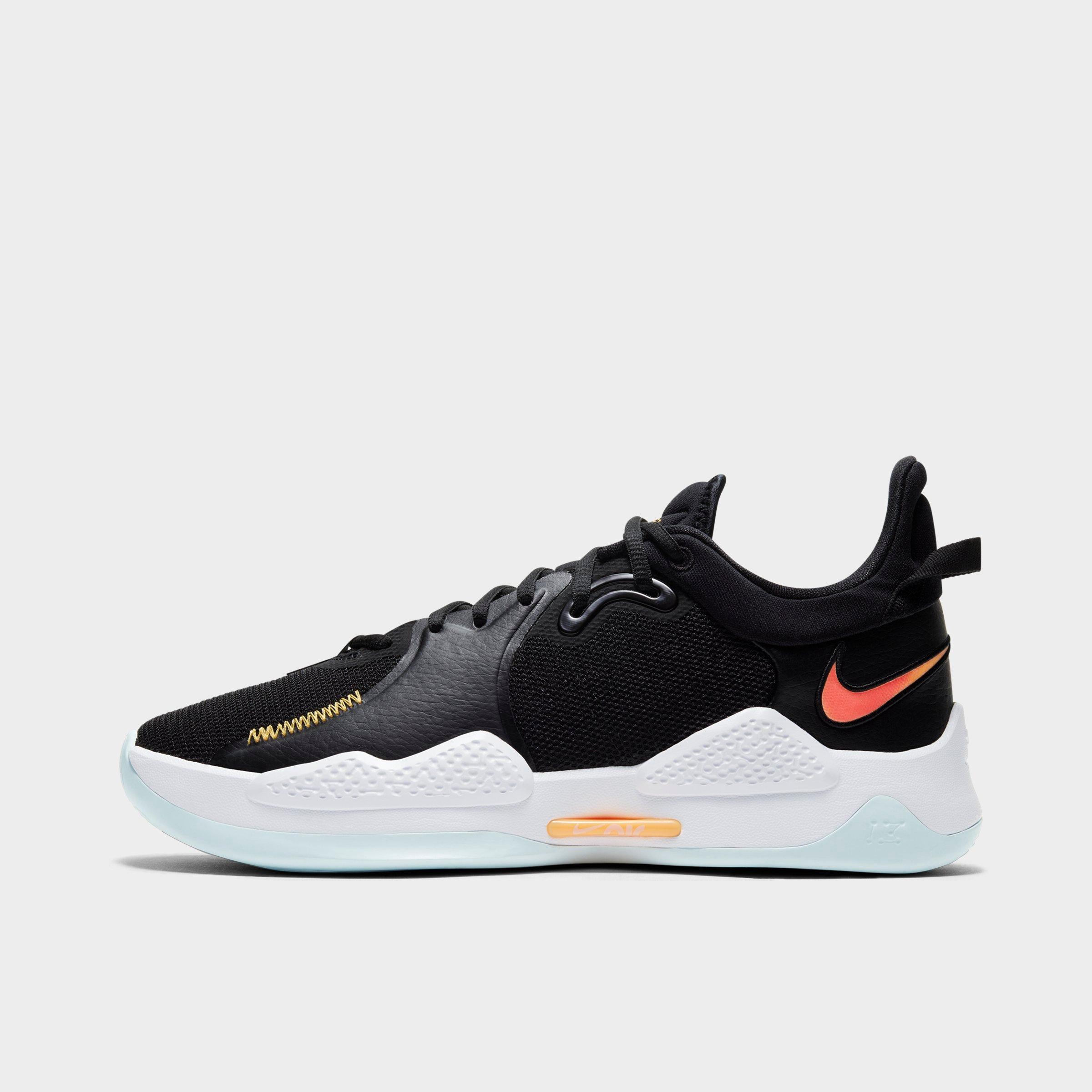 black basketball sneakers