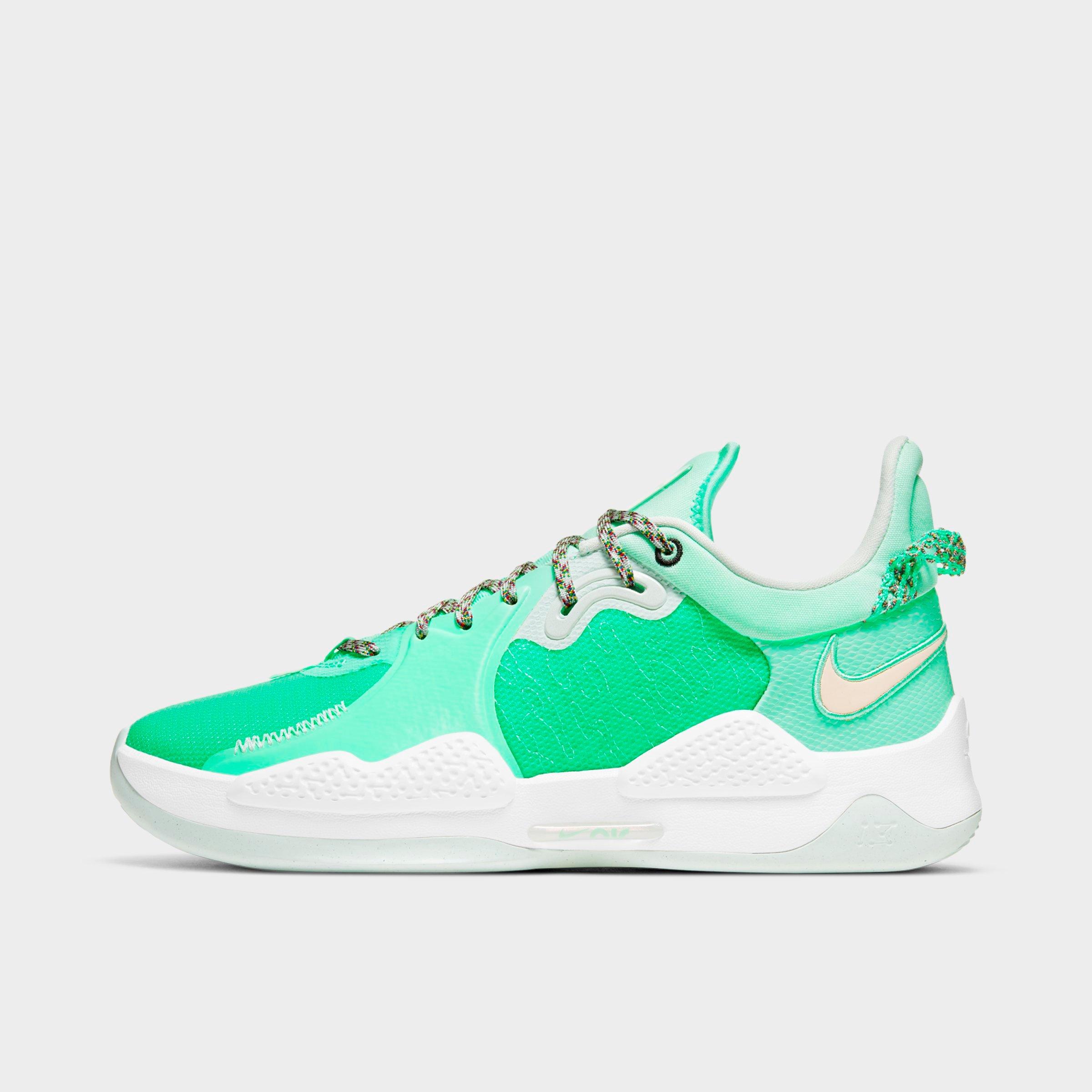 Nike Pg 5 Basketball Shoes In Green