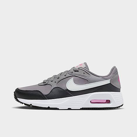 Nike Women's Air Max Sc Casual Shoes In Flat Pewter/lt Silver/white/black/hyper Pink/pink Blast