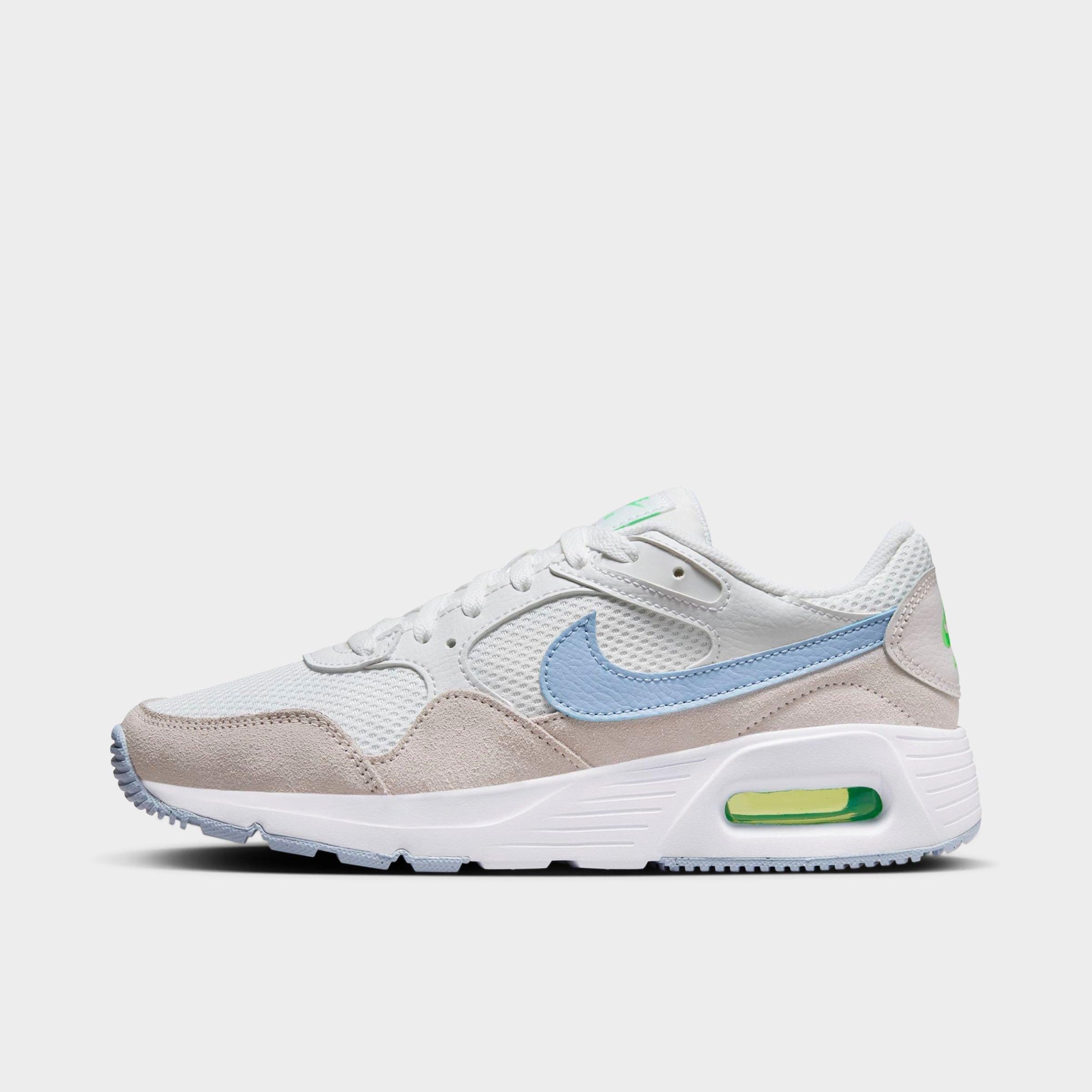 Nike Women's Air Max Sc Casual Shoes In White/pearl Pink/green Strike/cobalt Bliss