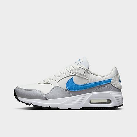 Shop Nike Women's Air Max Sc Casual Shoes In Summit White/university Blue/wolf Grey/white