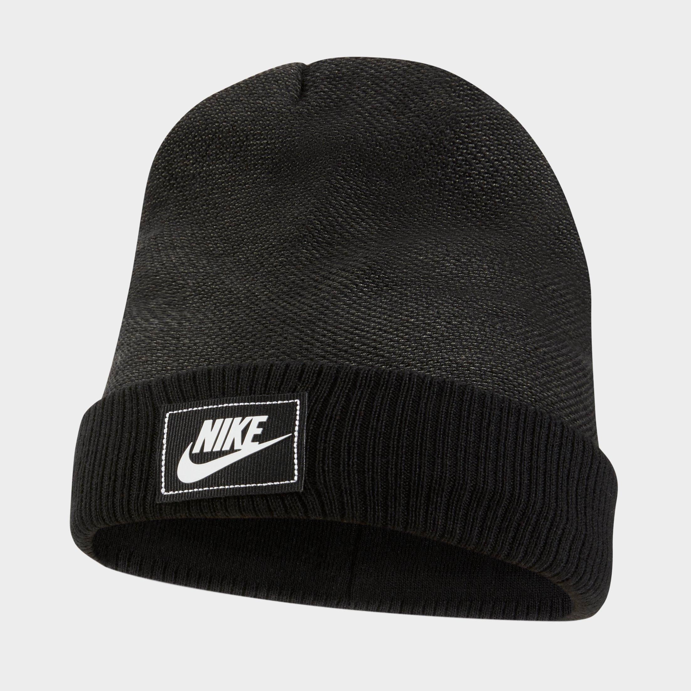 black nike beanie mens
