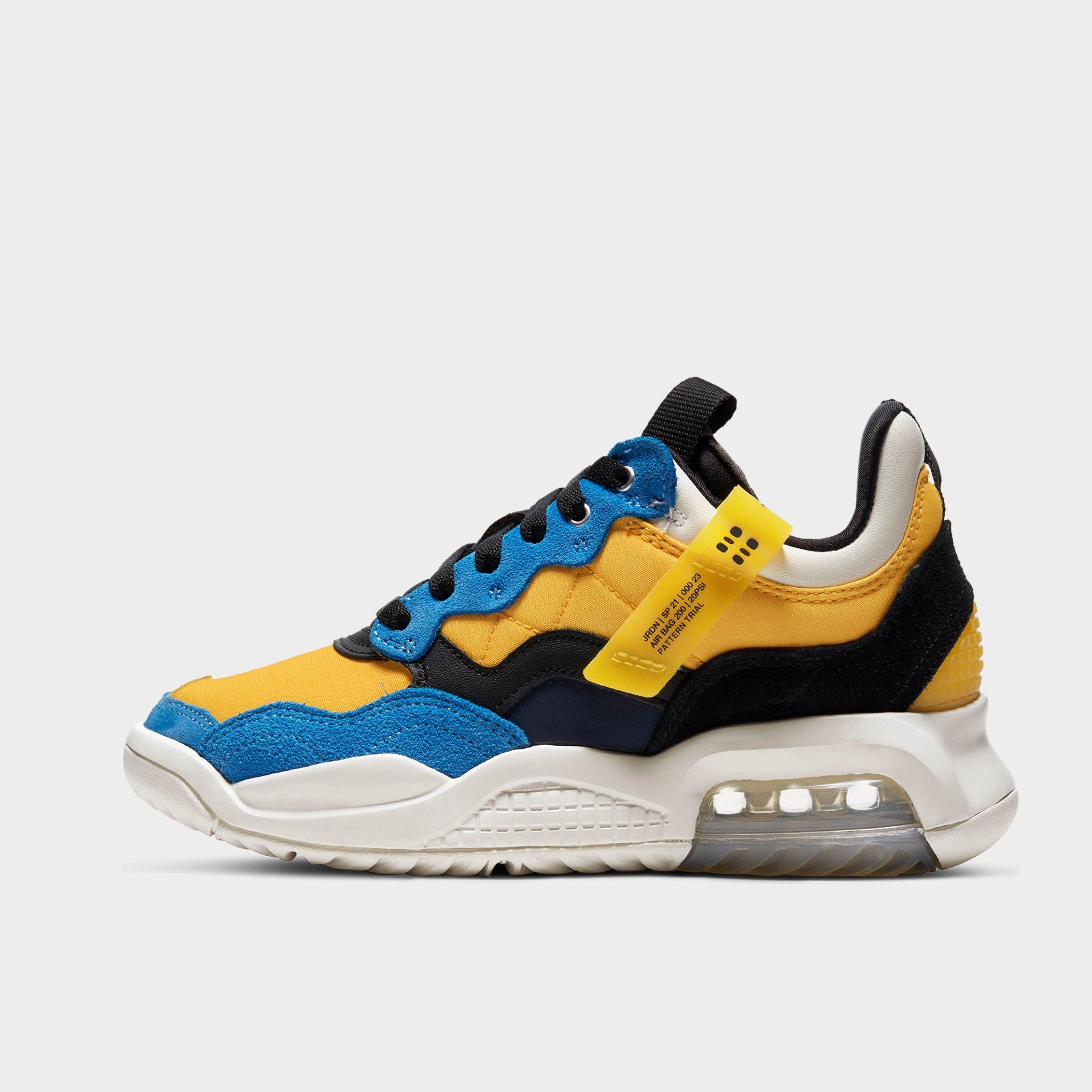 Nike Jordan Boys' Big Kids' Ma2 Casual Shoes In University Gold/gym Red/black/university Blue/opti Yellow/sail