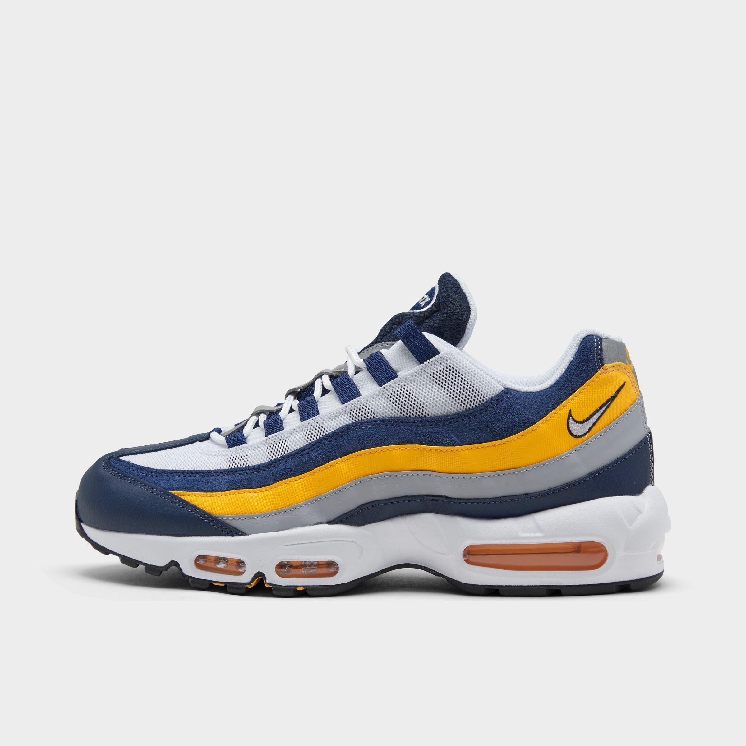 Nike Air Max 95 Men's Shoes In Midnight Navy/white/university Gold