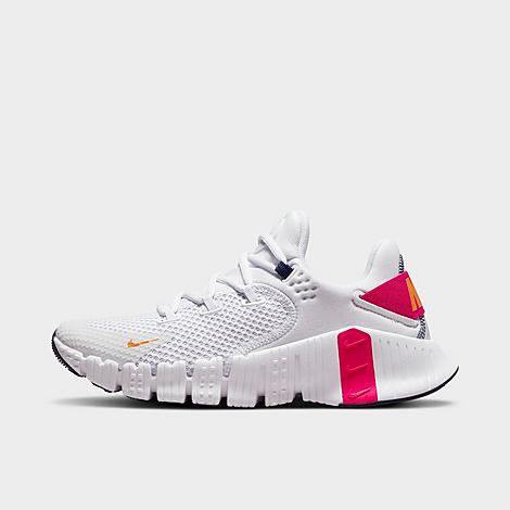 Nike Women's Free Metcon 4 Training Shoes Size 8.0 In Iris Whisper/light Curry/rush Pink/white