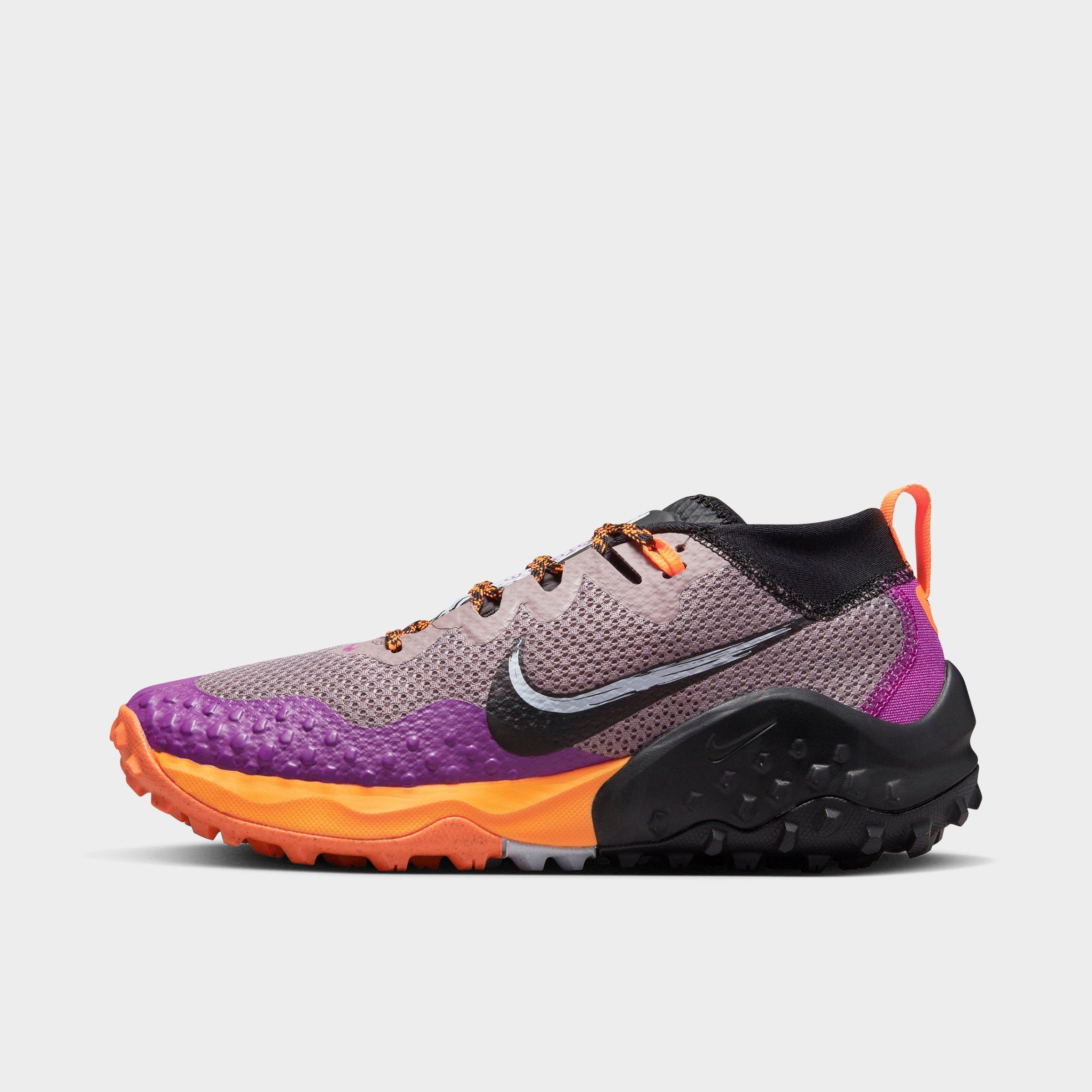 Nike Women's Wildhorse 7 Trail Running Shoes In Purple Smoke/vivid Purple/total Orange/black