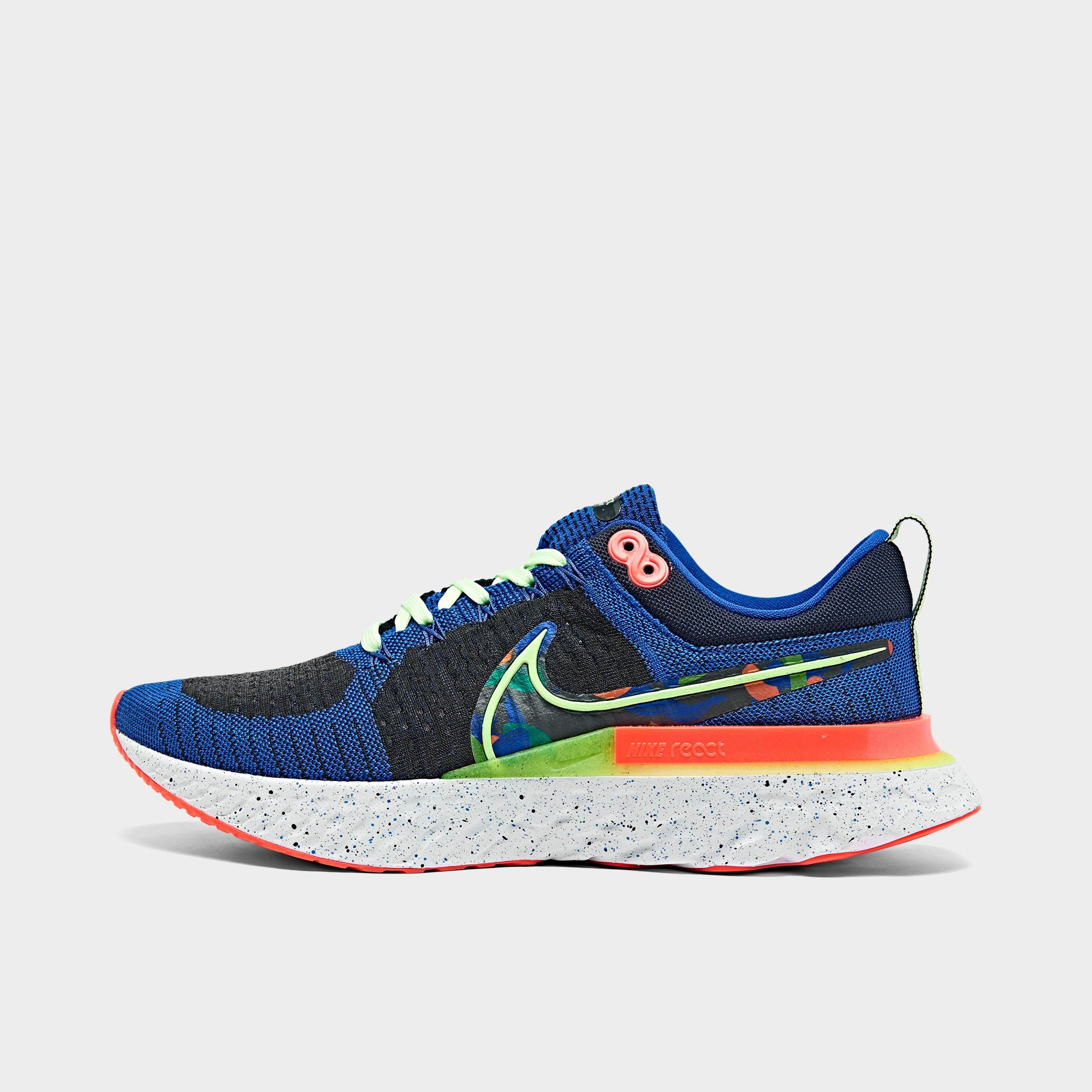 UPC 194955863480 product image for Nike React Infinity Run Flyknit 2 A.I.R. Kelly Anna London Running Shoes in Blue | upcitemdb.com
