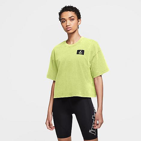 Nike Jordan Women's Essential Boxy T-shirt In Limelight