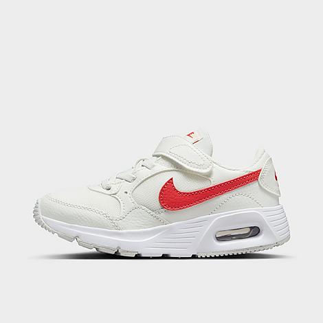 Nike Kids' Air Max Sc Sneaker In Summit White/white/track Red